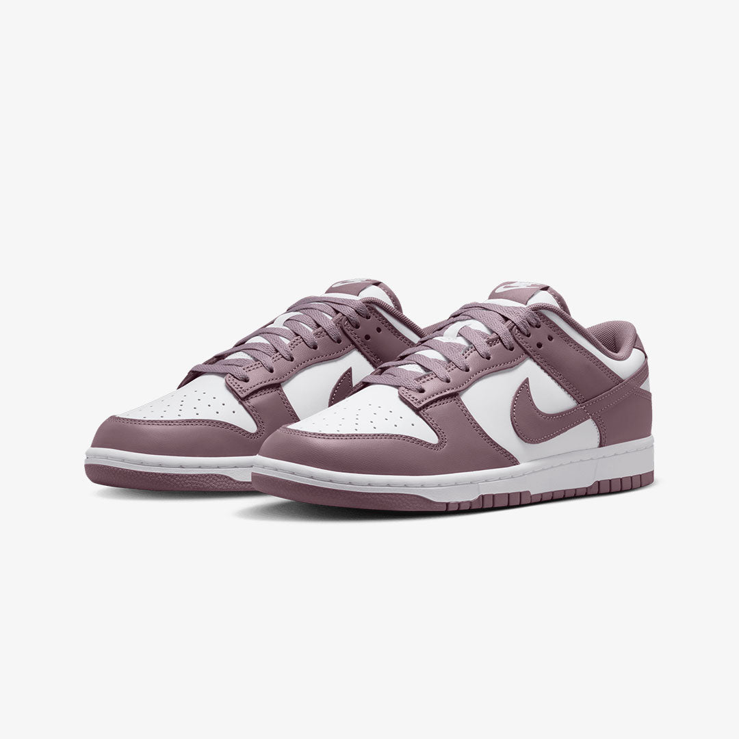 Nike | Dunk Low Retro { White/white/taupe Grey - view 3