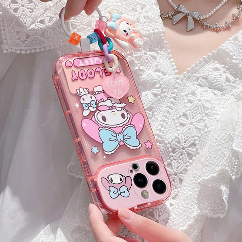 Peeperly Cartoon Melody Flip Mirror Case – No Color - view 8