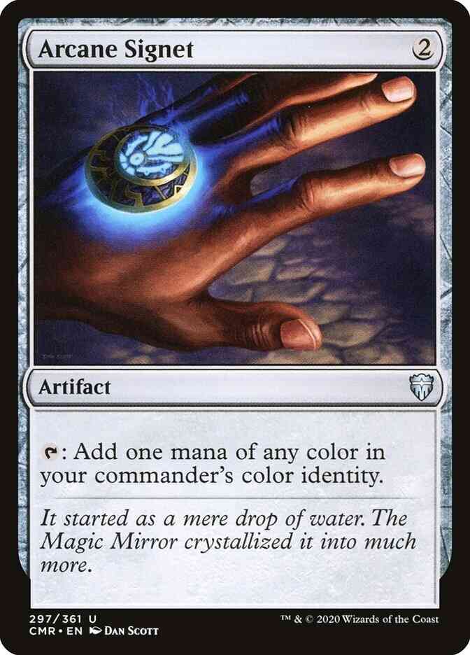 Arcane signet 297 – Magic Arcane Signet [297] [Commander Legends] [Non-Foil]