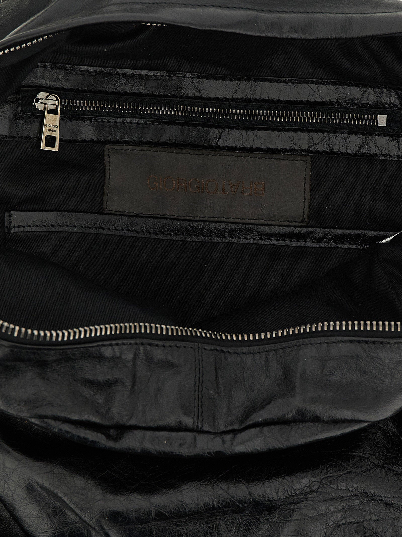 Giorgio Brato Eastpack Leather Backpack - view 4