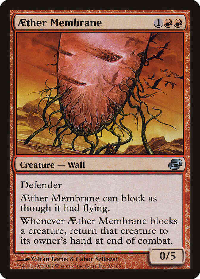 Aether membrane 93 – Magic Aether Membrane [93] [Planar Chaos] [Non-Foil]