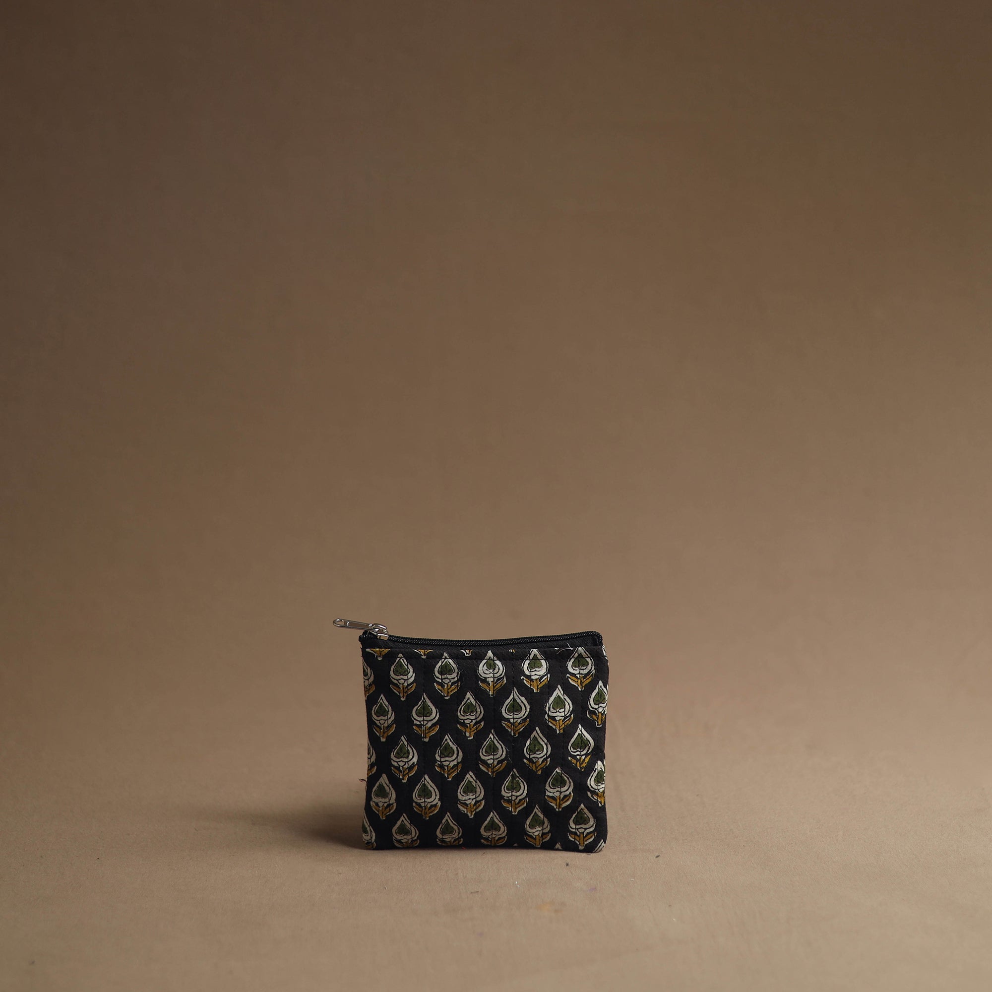 NOORI BAZAR Black - Handmade Cotton Multipurpose Utility Pouches (set of 3) 08 - view 4