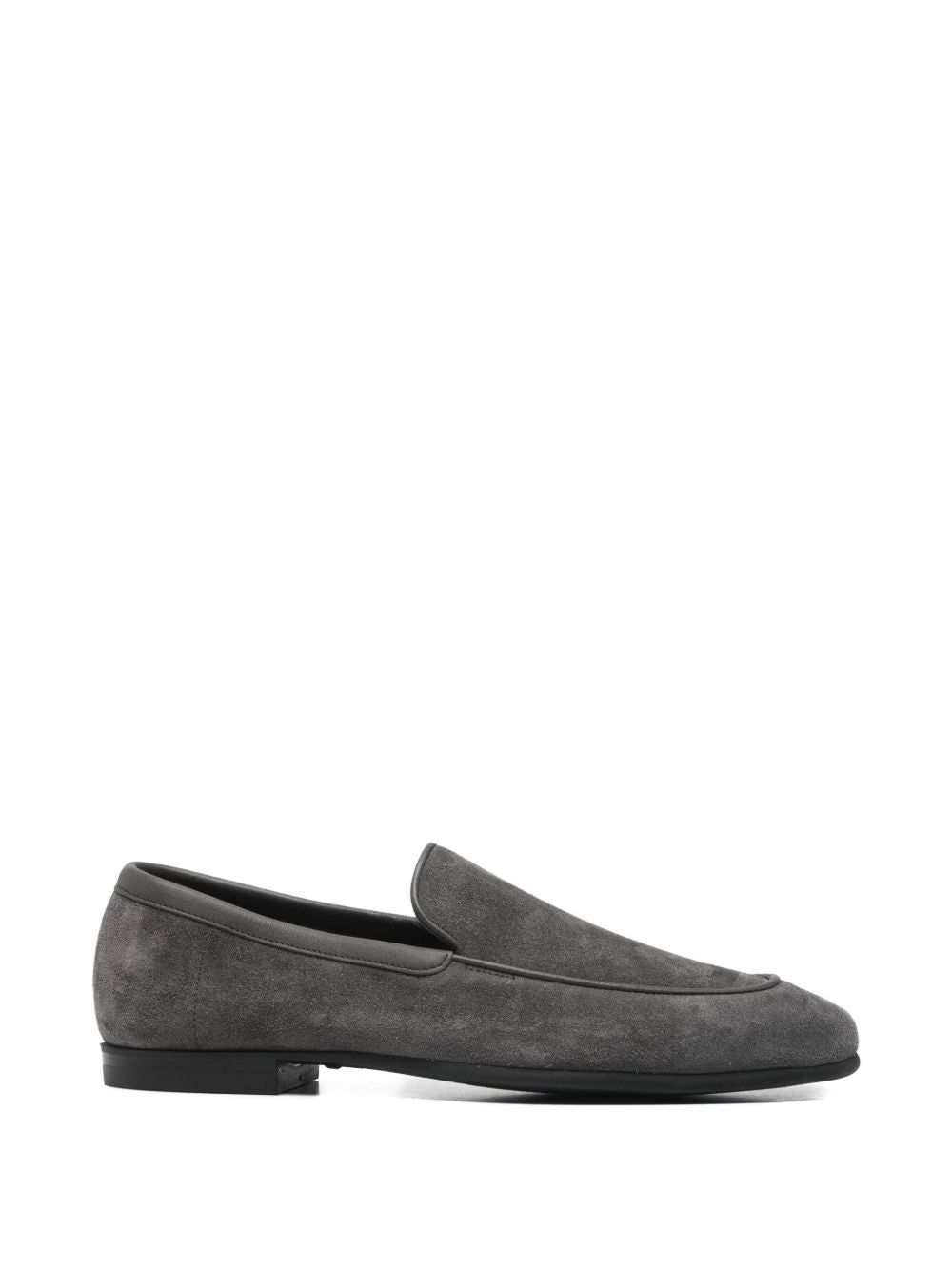 John Lobb Tyne Suede Loafers – Suede 100%
