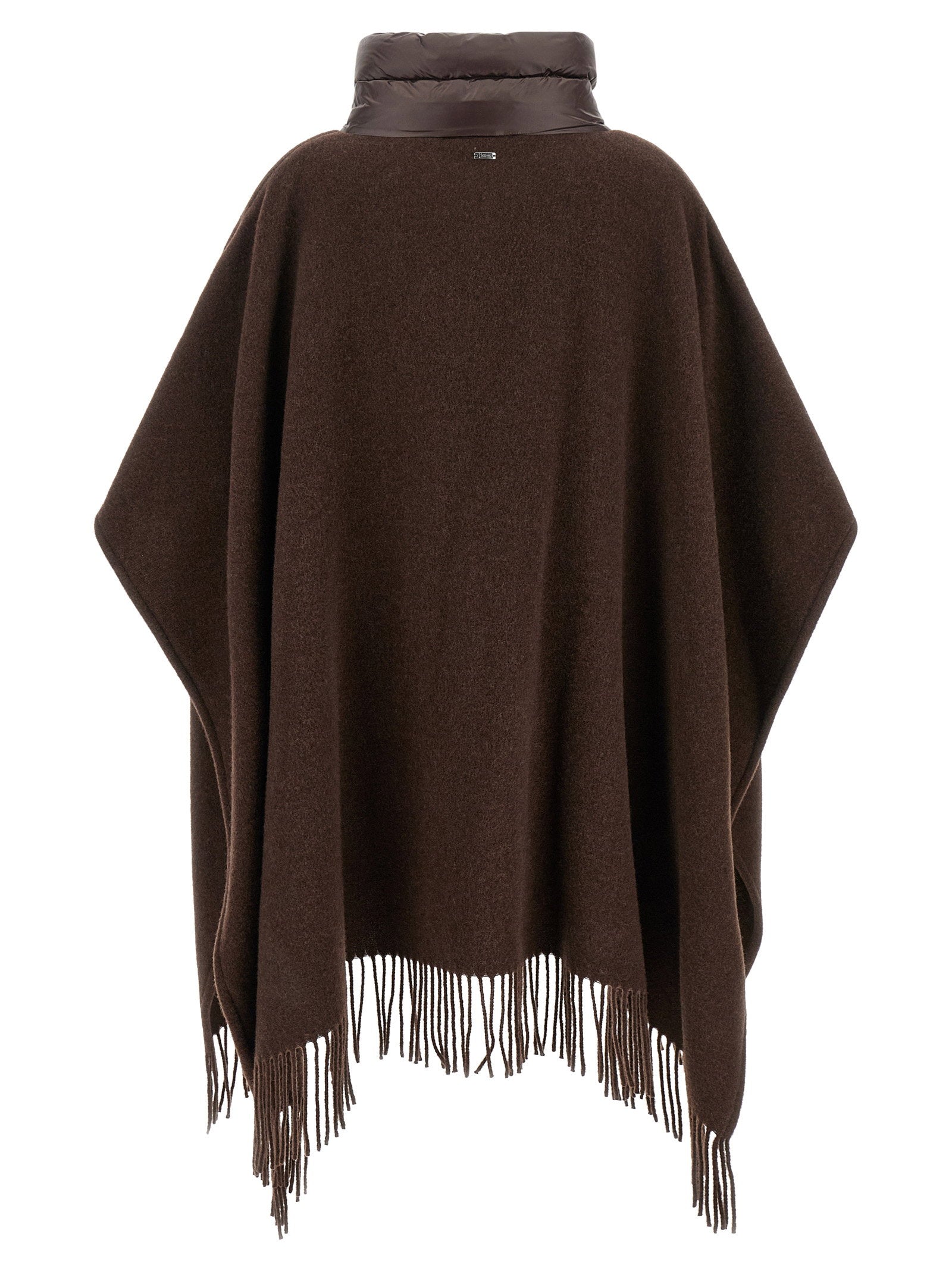 Herno Resort Poncho – 90% wool, 10% cashmere - view 2