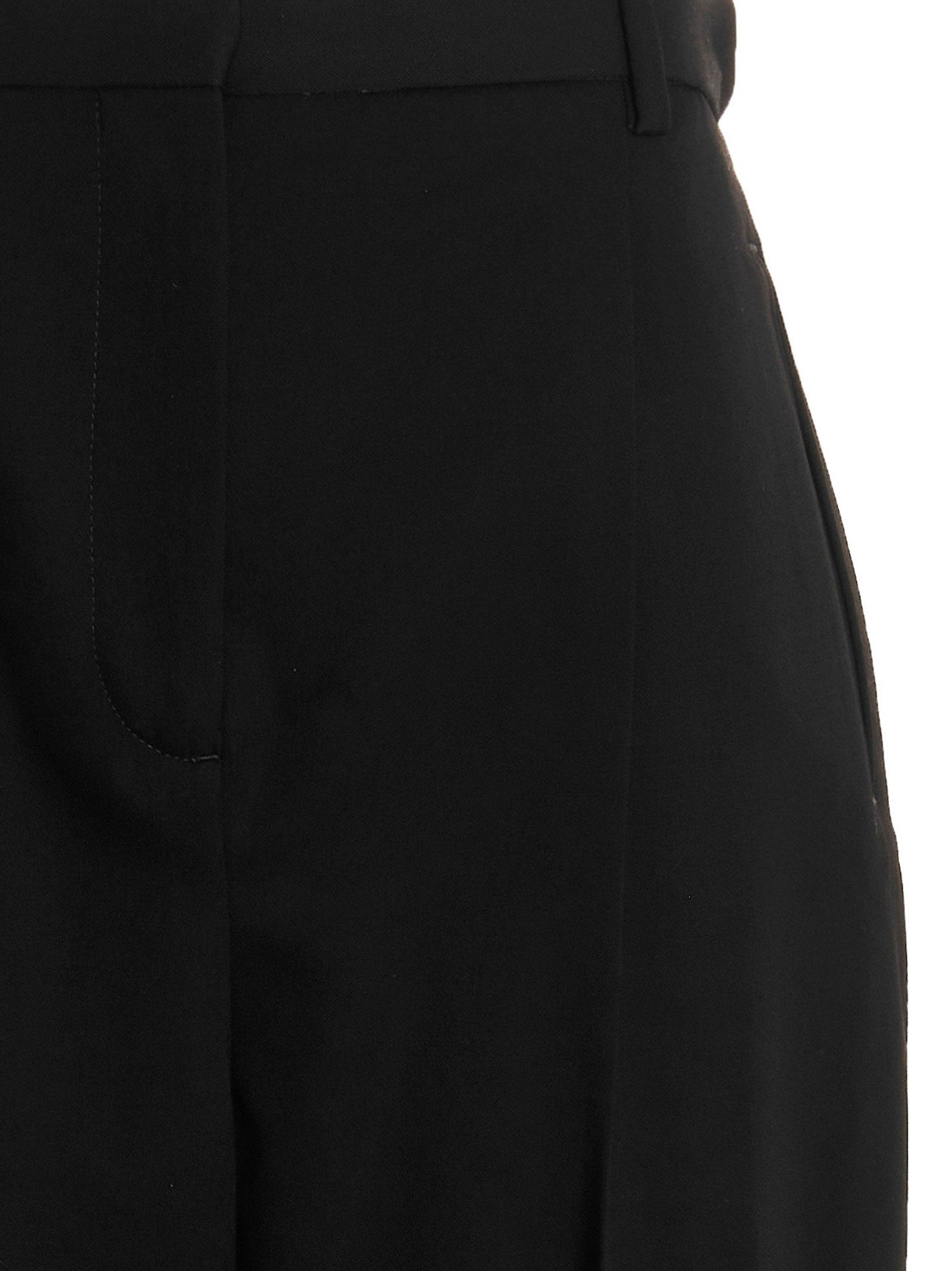 Tory Burch Wool Twill Pants – 100% wool - view 3