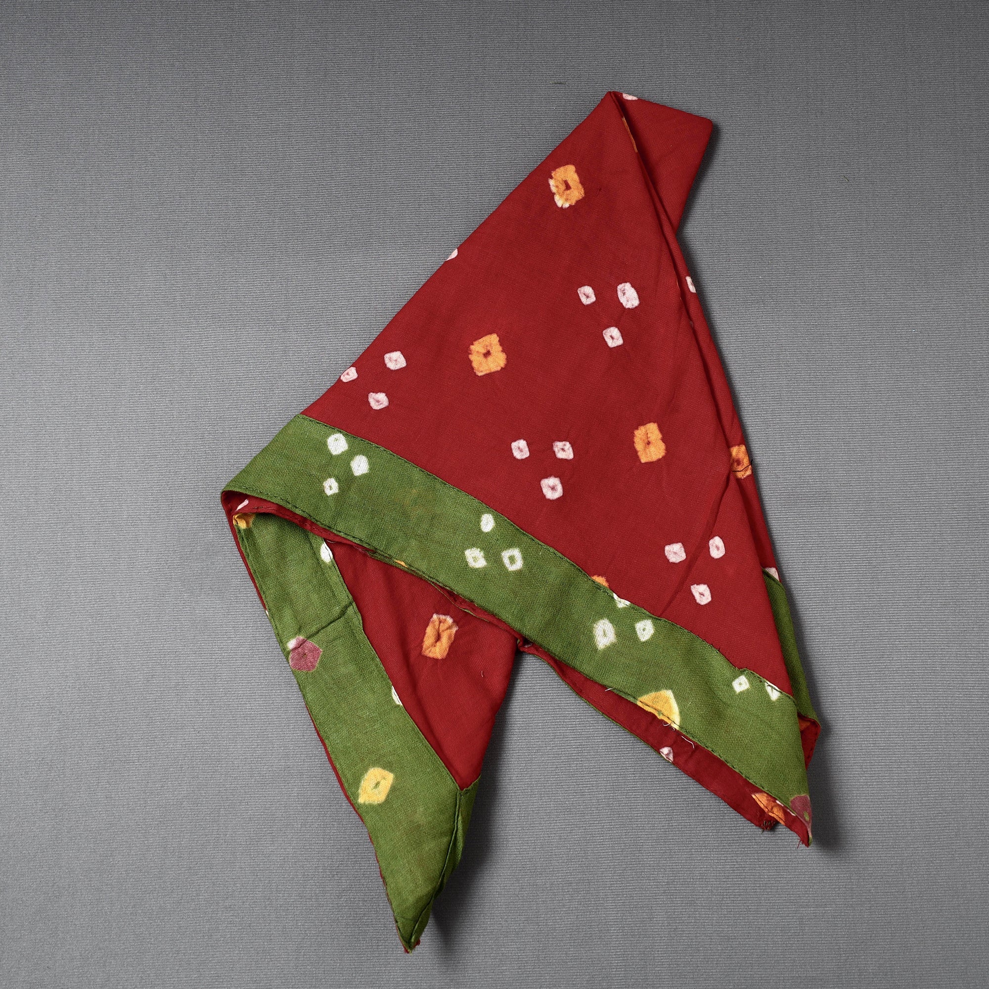 NOORI BAZAR Bandhani Tie-Dye Cotton Bandana