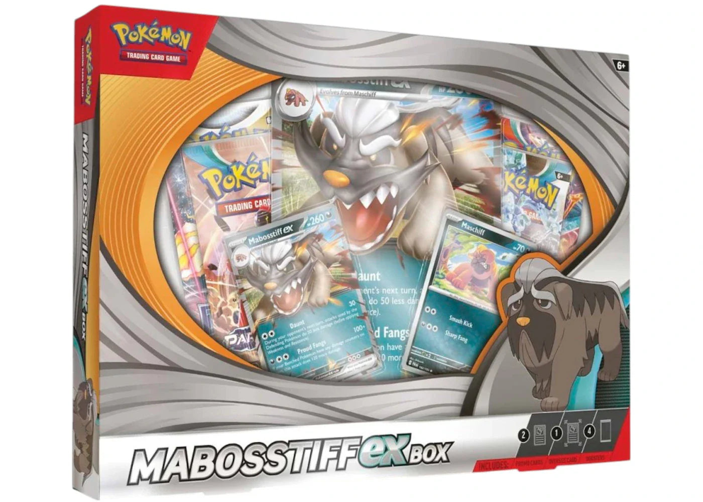 Scarlet violet mabosstiff – 2024 Pokémon Scarlet & Violet Mabosstiff EX Collection Box