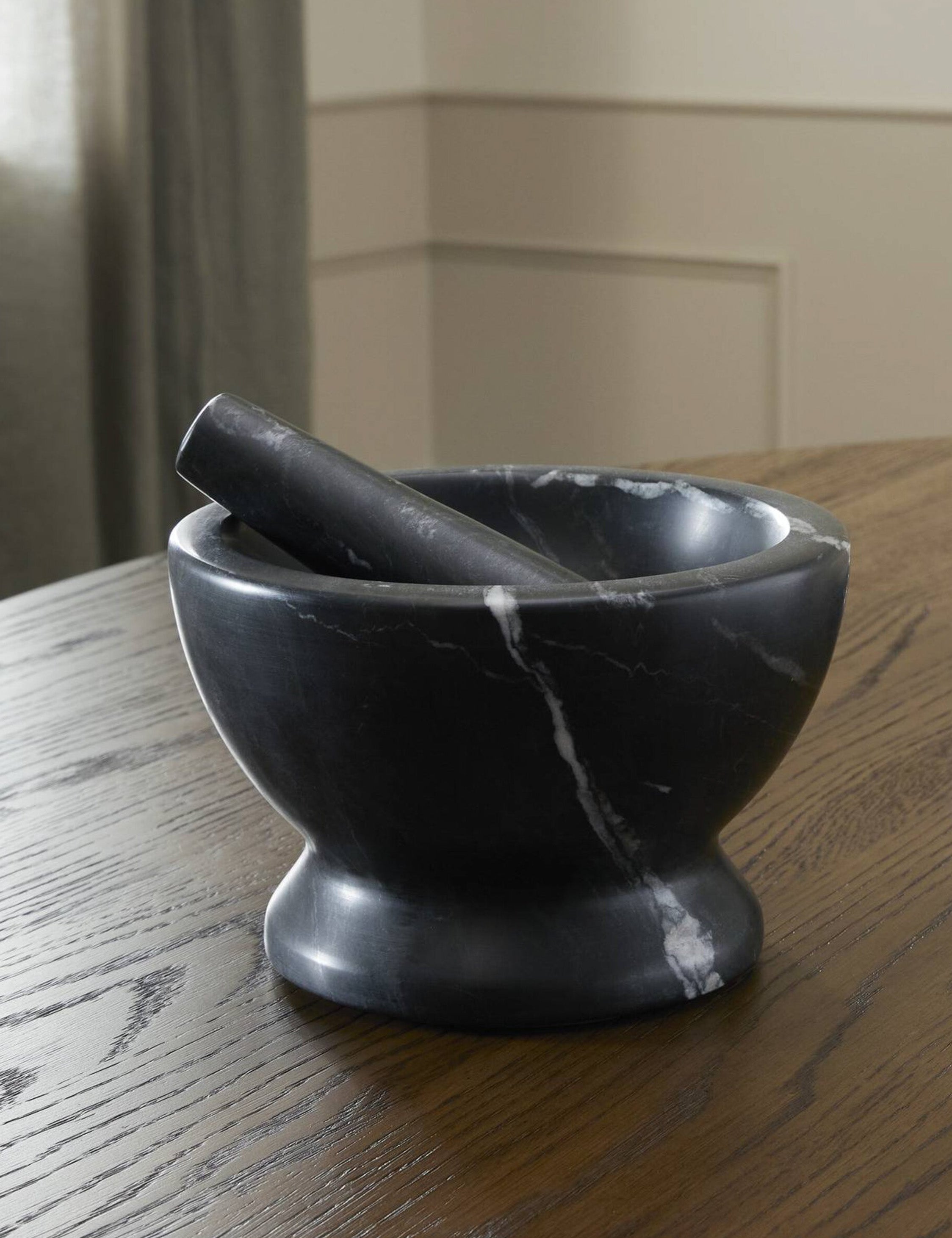 Lulu and Georgia Salla Mortar and Pestle – Black - view 2