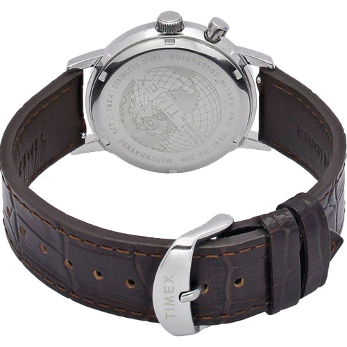 Timex Marlin Rose Gold-Tone Round Dial Analog Moon Phase Men's Watch 40mm TWEG26801 - view 2