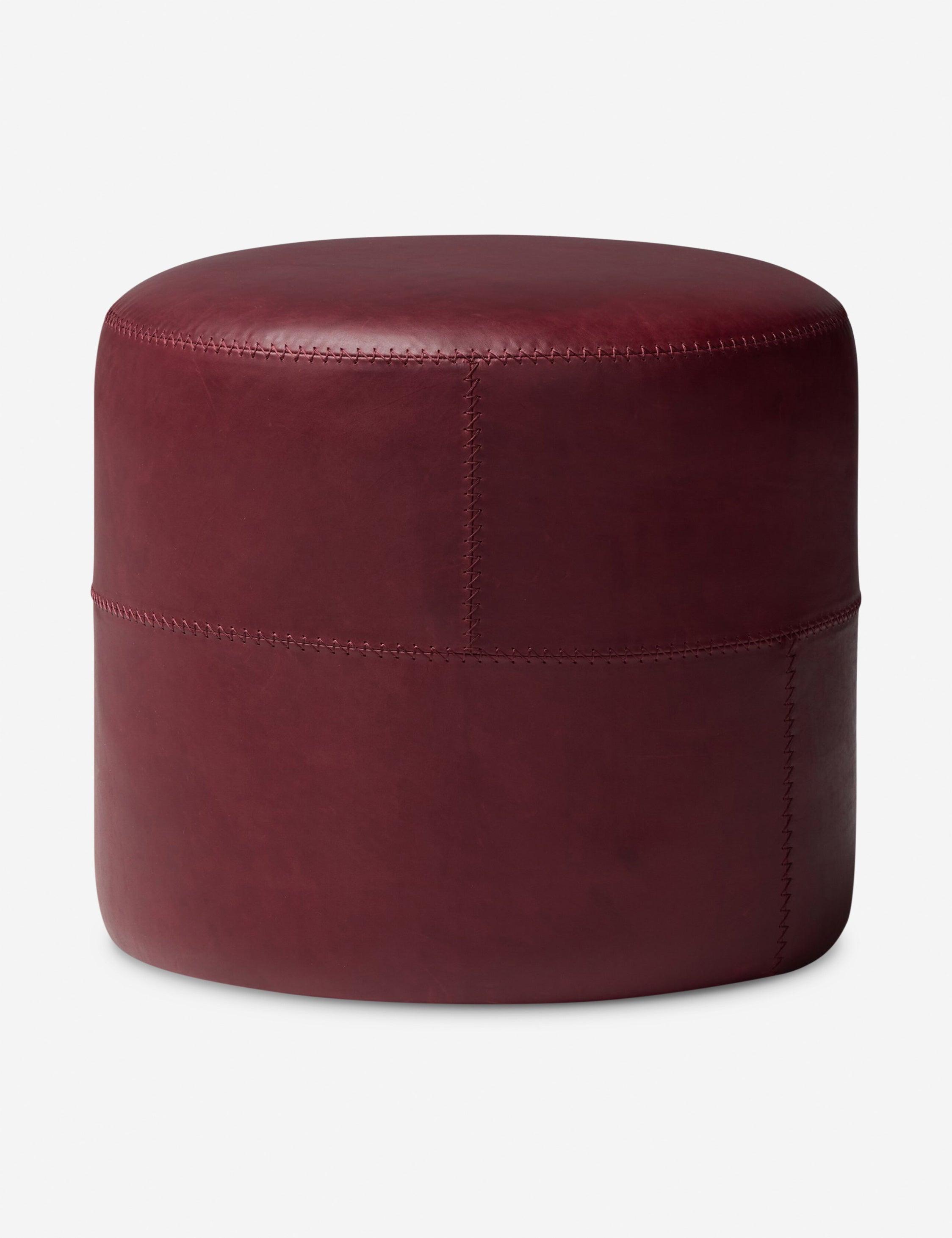 Lulu and Georgia Camino Round Ottoman by Amber Lewis x Four Hands - view 2