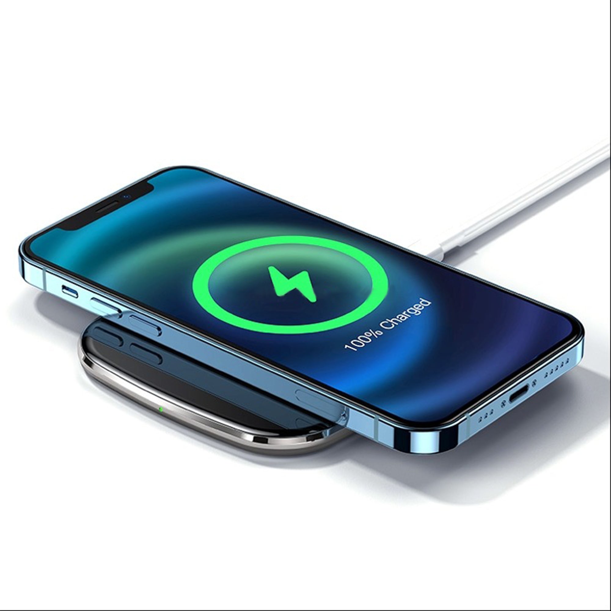 Peeperly Slim Charge Zinc Alloy Wireless Charger - view 4