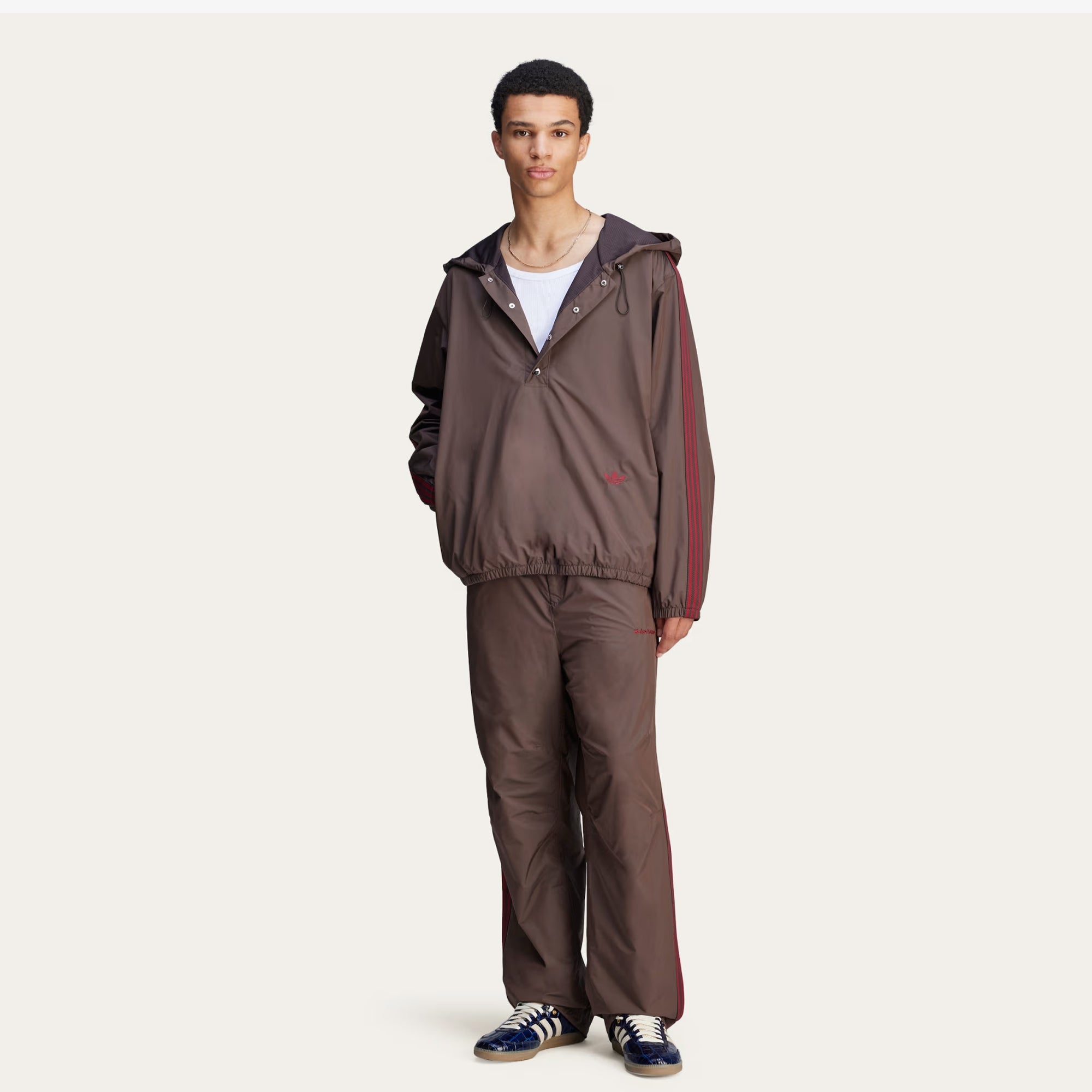 Adidas Originals | Wales Bonner Anorak { Night Brown - view 8