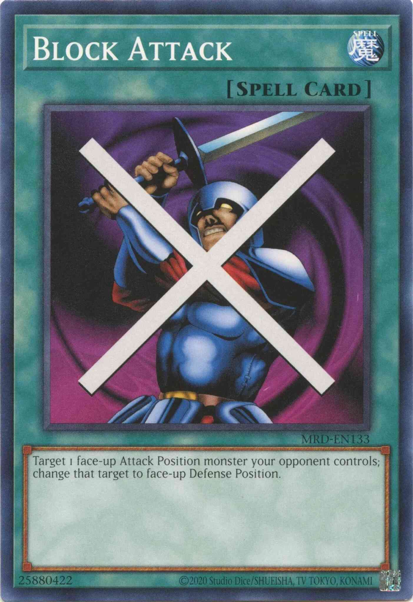Yu-Gi-Oh! Block Attack - 25th Anniversary - MRD-EN133 - Common - Unlimited
