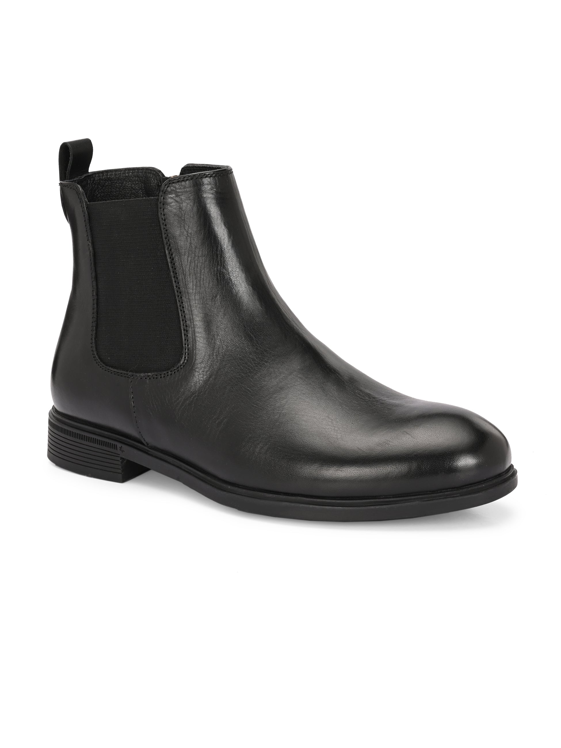 Egoss Shoes Egoss Leather Chelsea Boots For Men - view 4