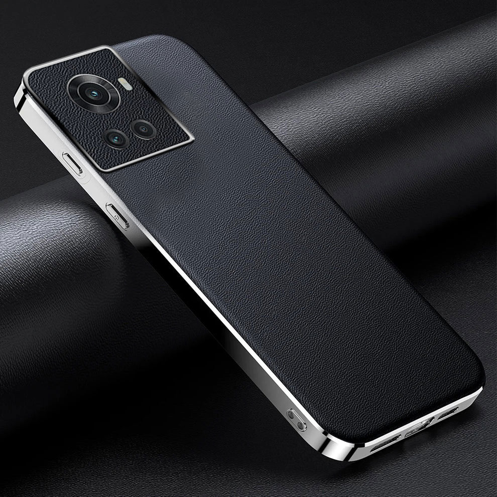 Million Cases OnePlus 10R Chrome Edge Luxe Leather Case