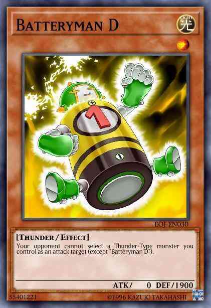 Yu-Gi-Oh! Batteryman D - EOJ-EN030 - Common - Unlimited