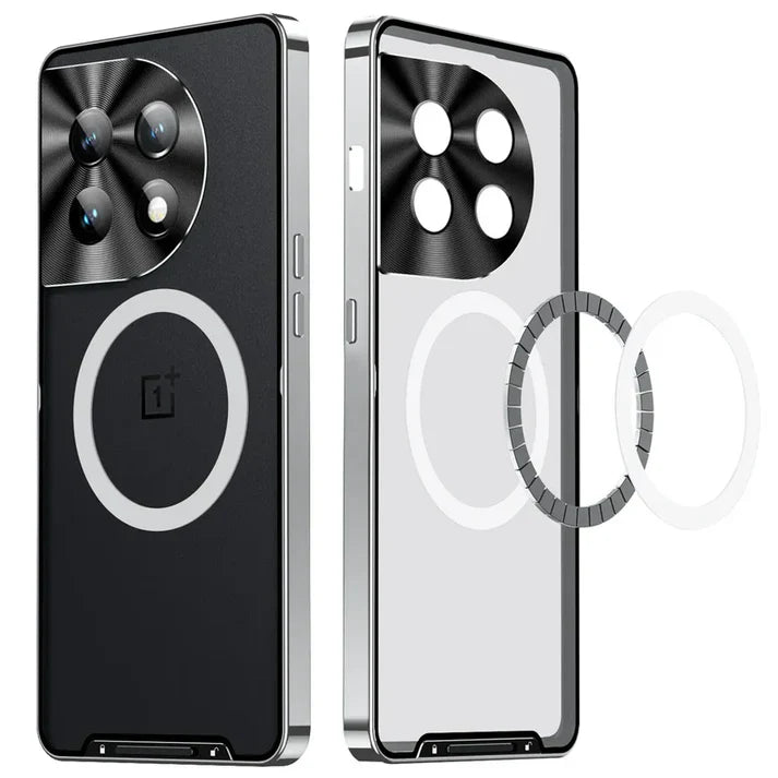 Million Cases Ultra-Thin Metal Frame Glass Case - OnePlus
