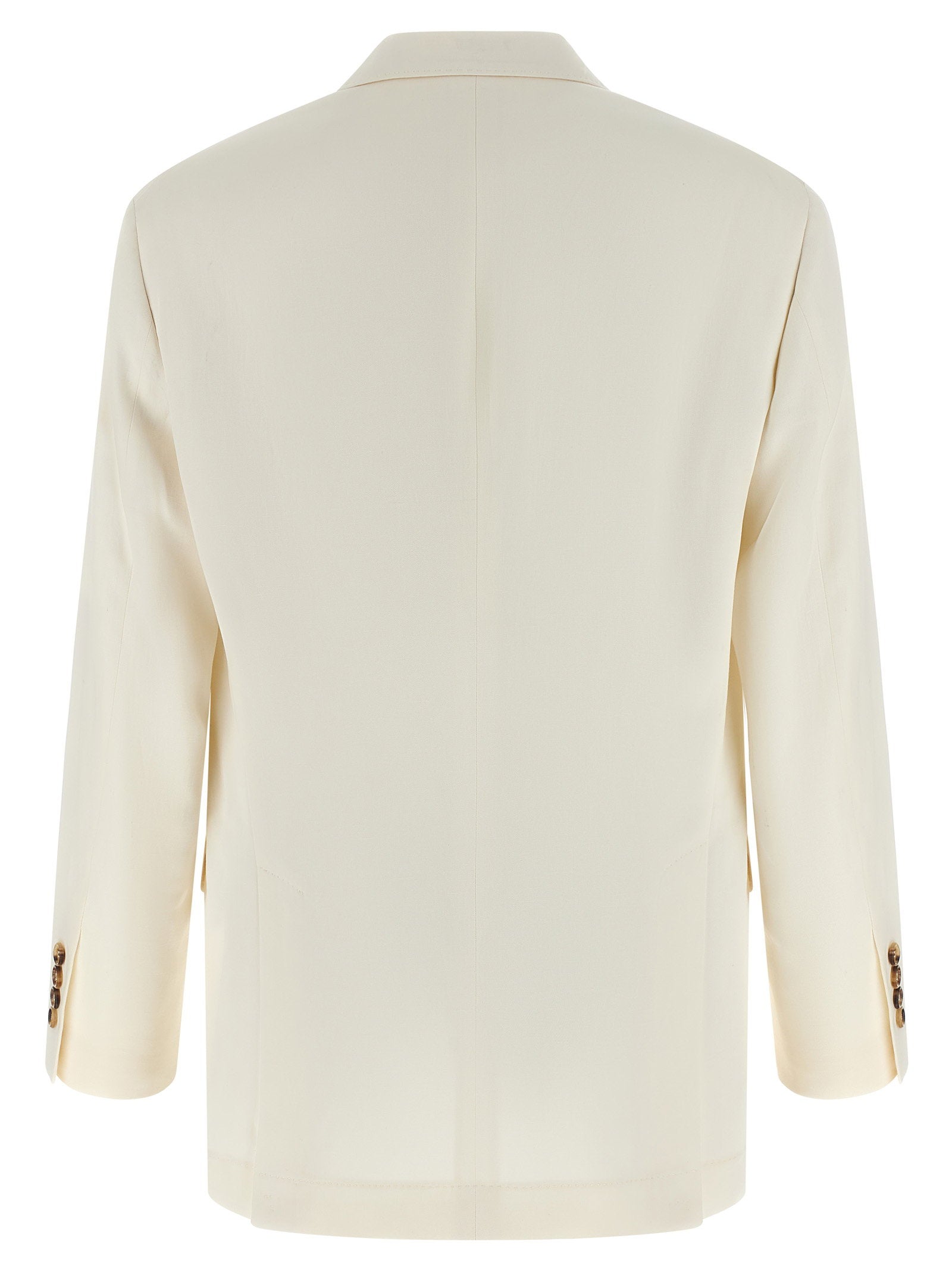 Brunello Cucinelli Linen Silk Blazer – 62% silk, 38% linen - view 2