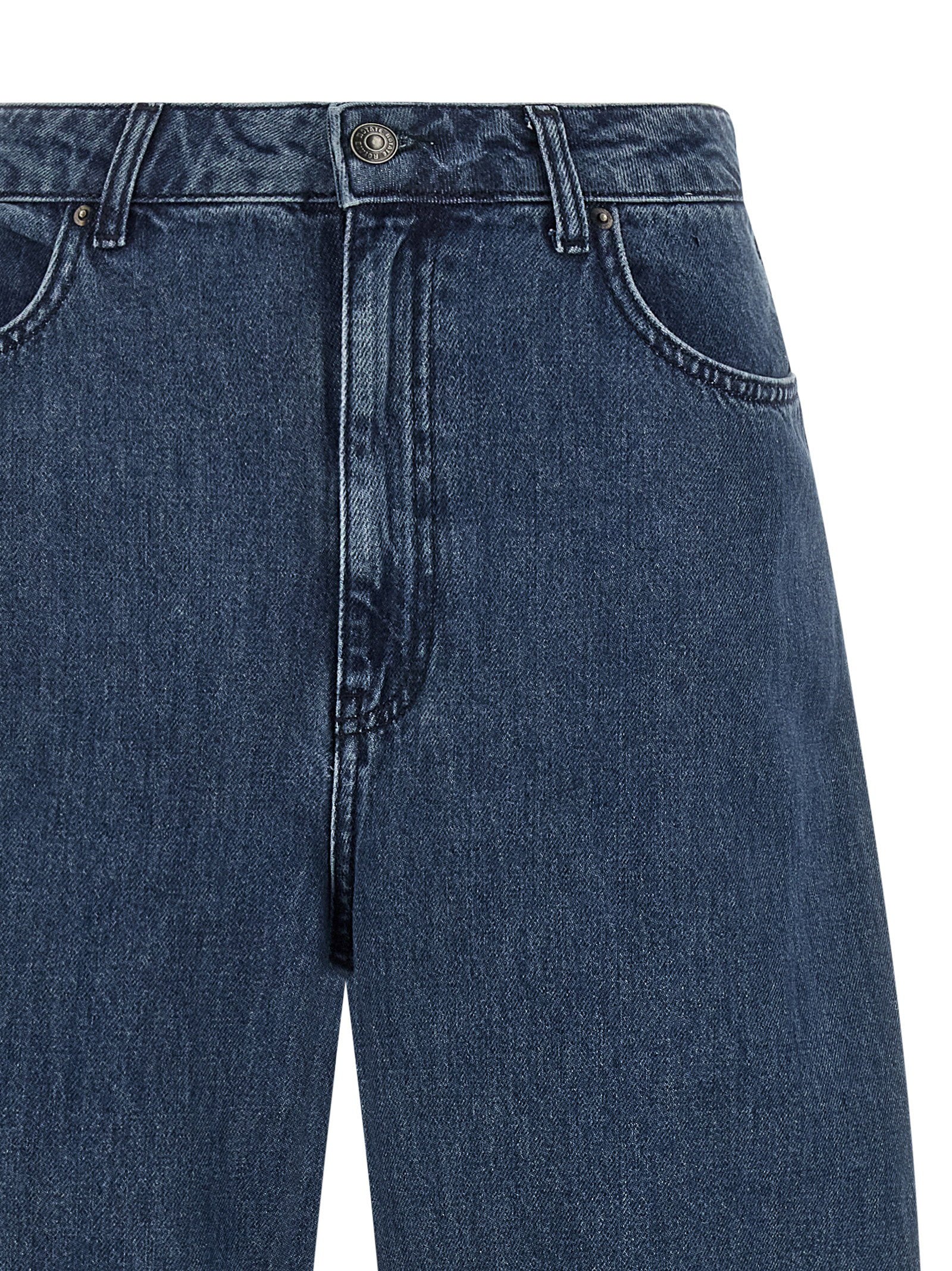 Rotate Birger Christensen Draped Barrel Leg Jeans - view 3