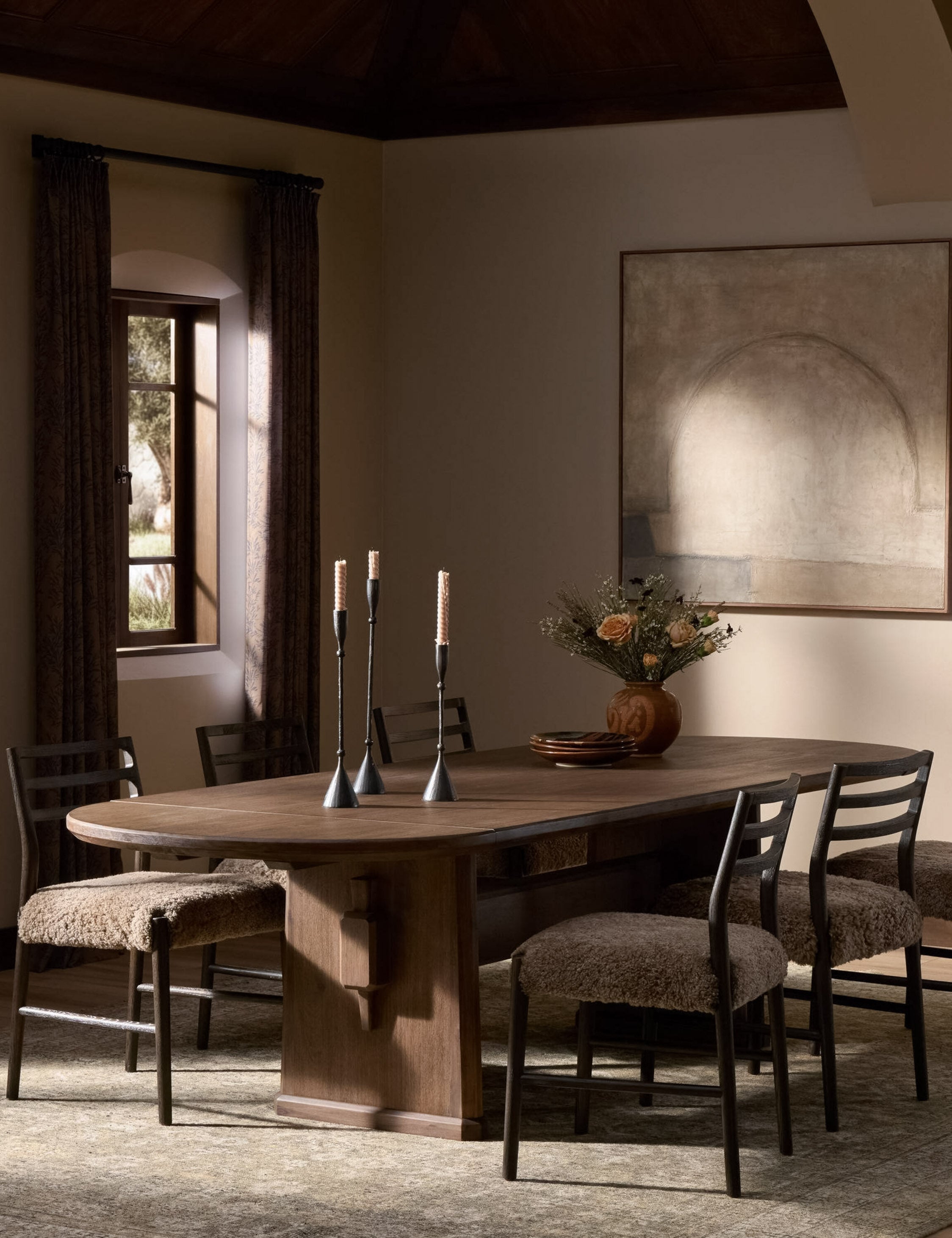 Lulu and Georgia Morrison Extendable Dining Table - view 2