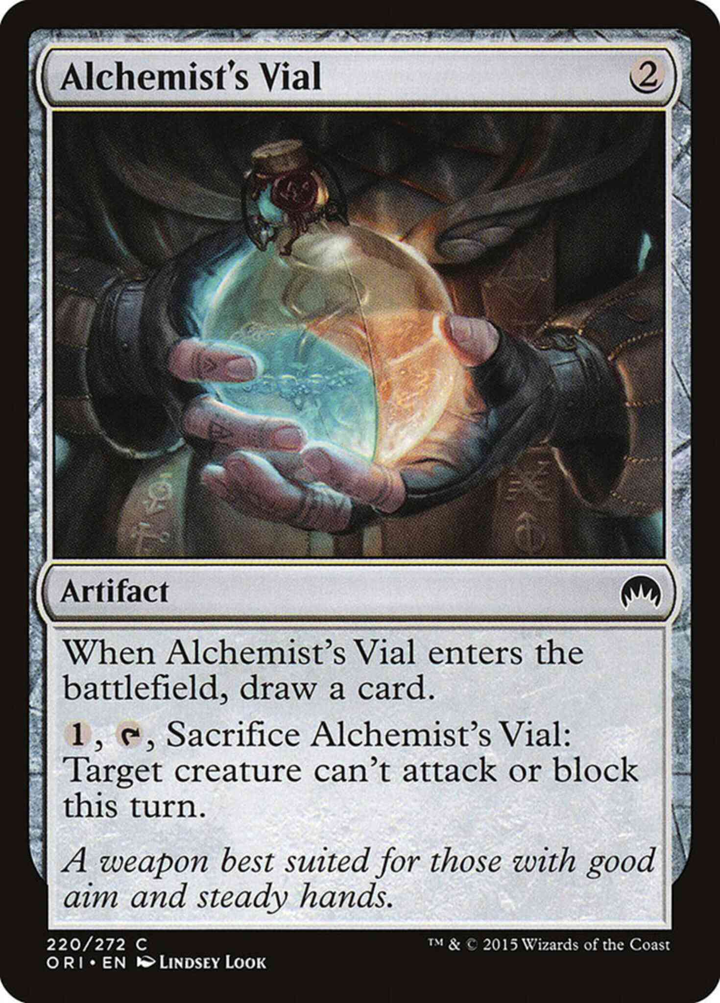 Vial 220 magic – Alchemist's Vial [220] [Magic Origins] [Non-Foil]
