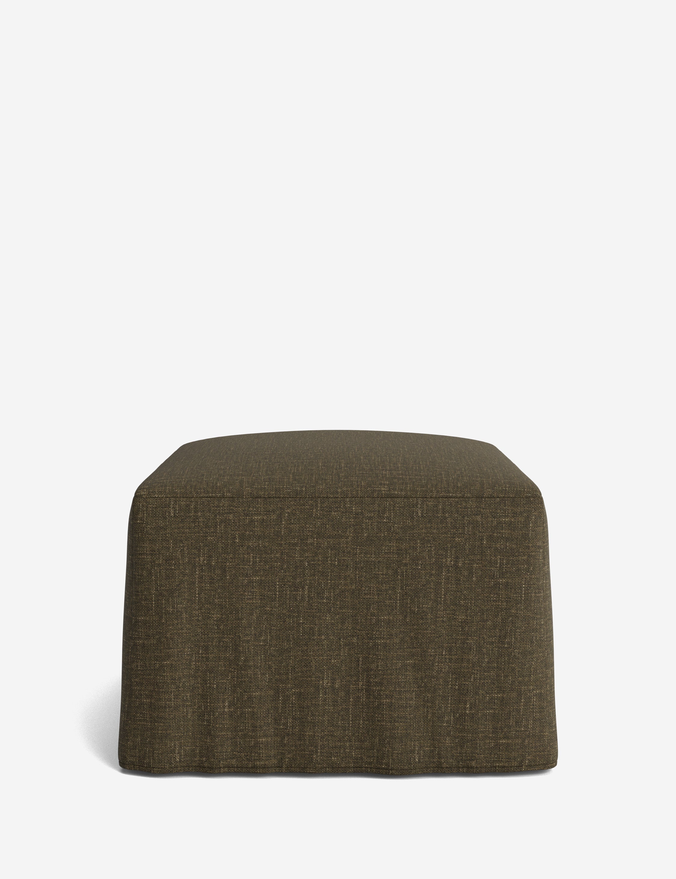 Lulu and Georgia Portola Slipcover Ottoman - view 157