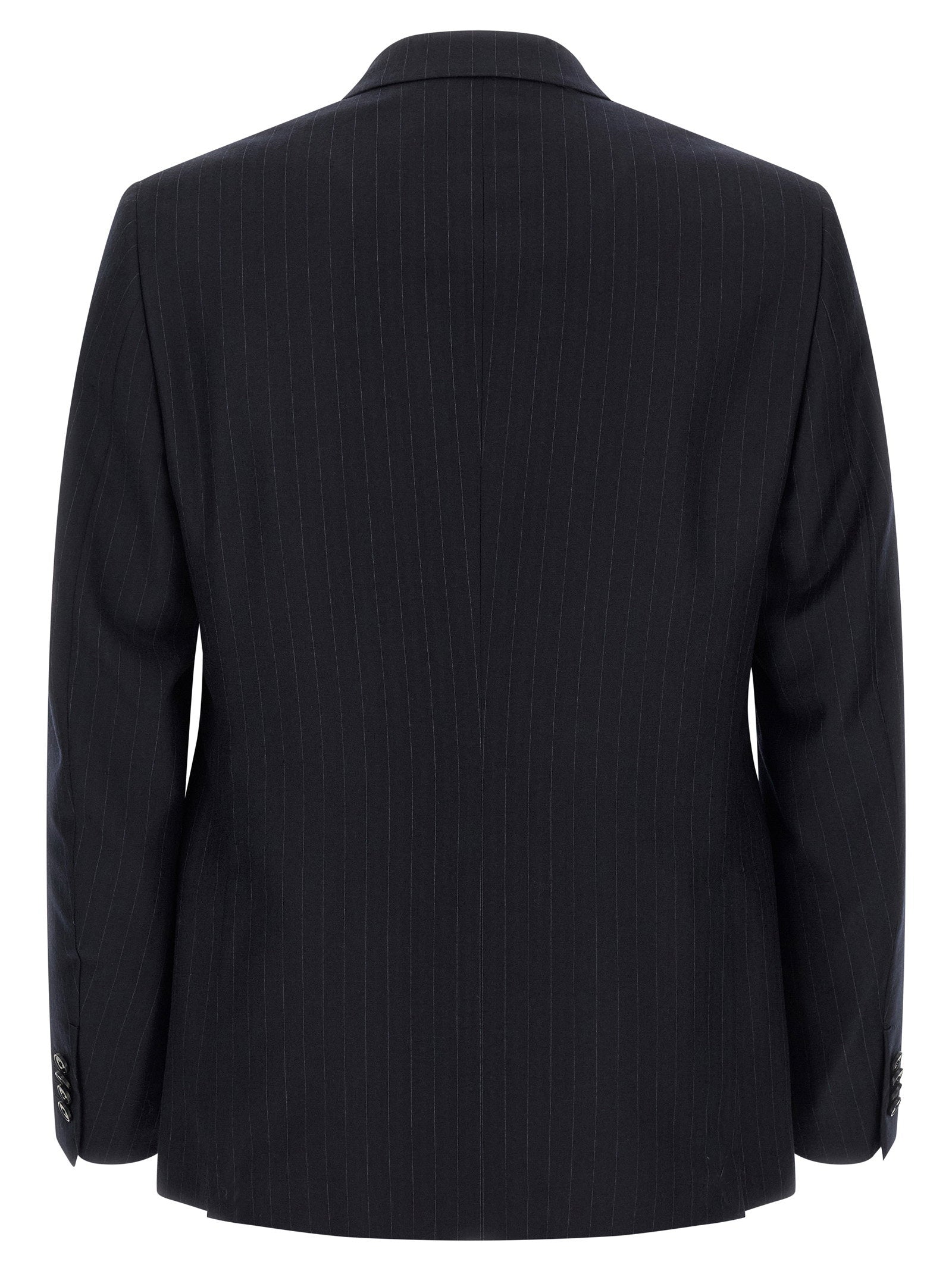 Zegna Pinstriped Flannel Dress – 100% wool - view 2