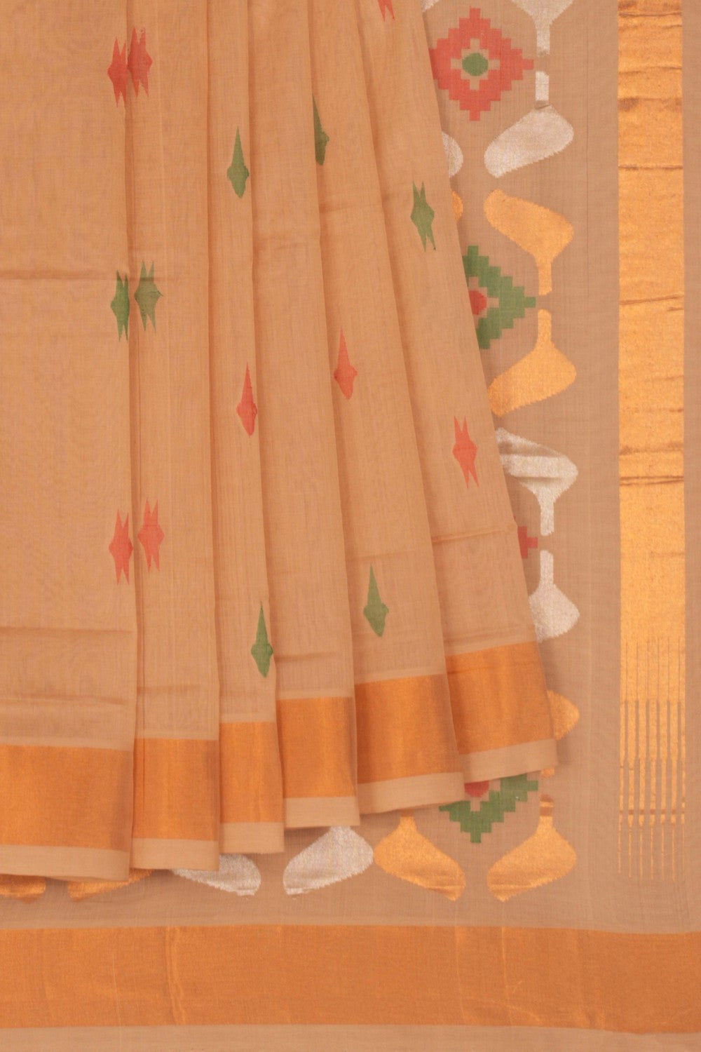 Kalanjali Cotton Jamdani Saree – Women's