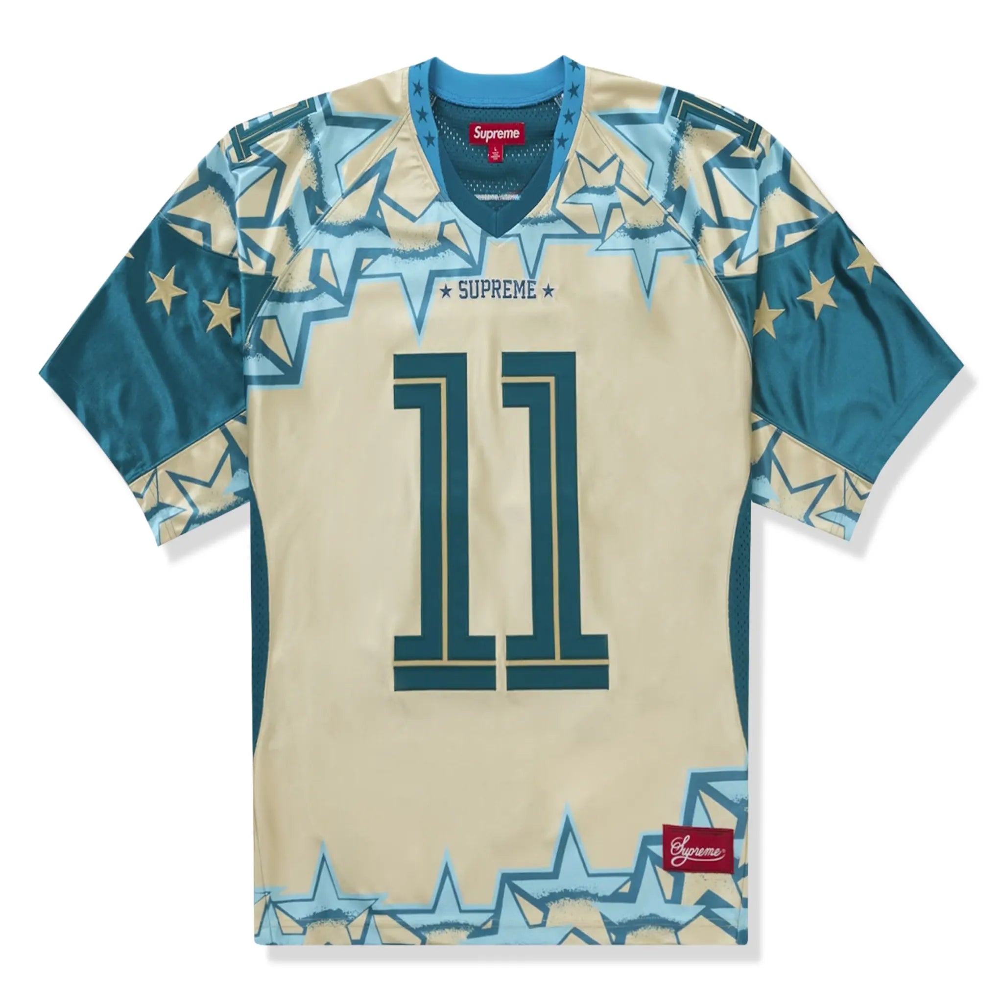 Supreme Stars Football Jersey Gold