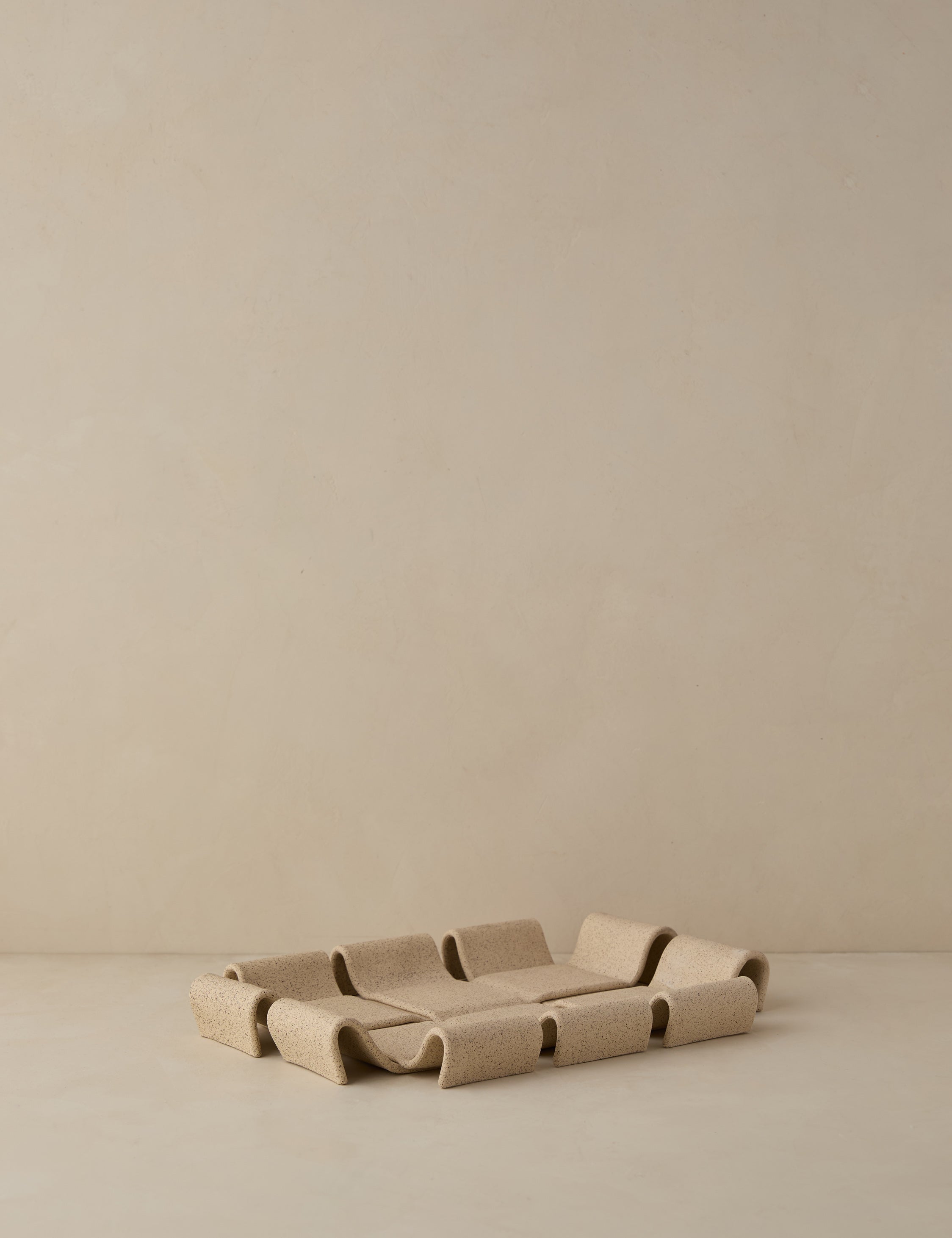 Lulu and Georgia Gala Tray by SIN – Sand - view 2