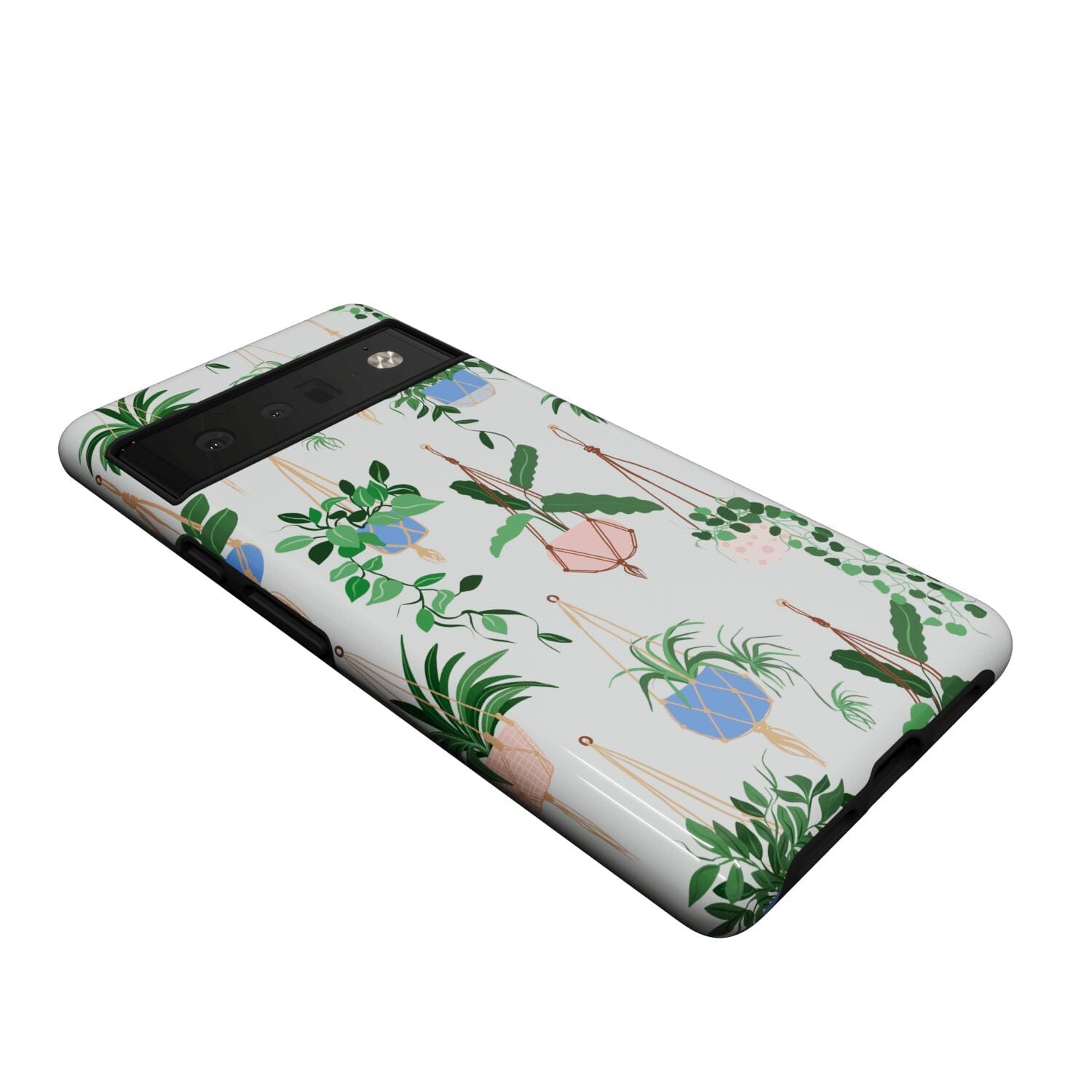 Casetry Hanging Around | Potted Plants Floral Google Pixel Case - view 5