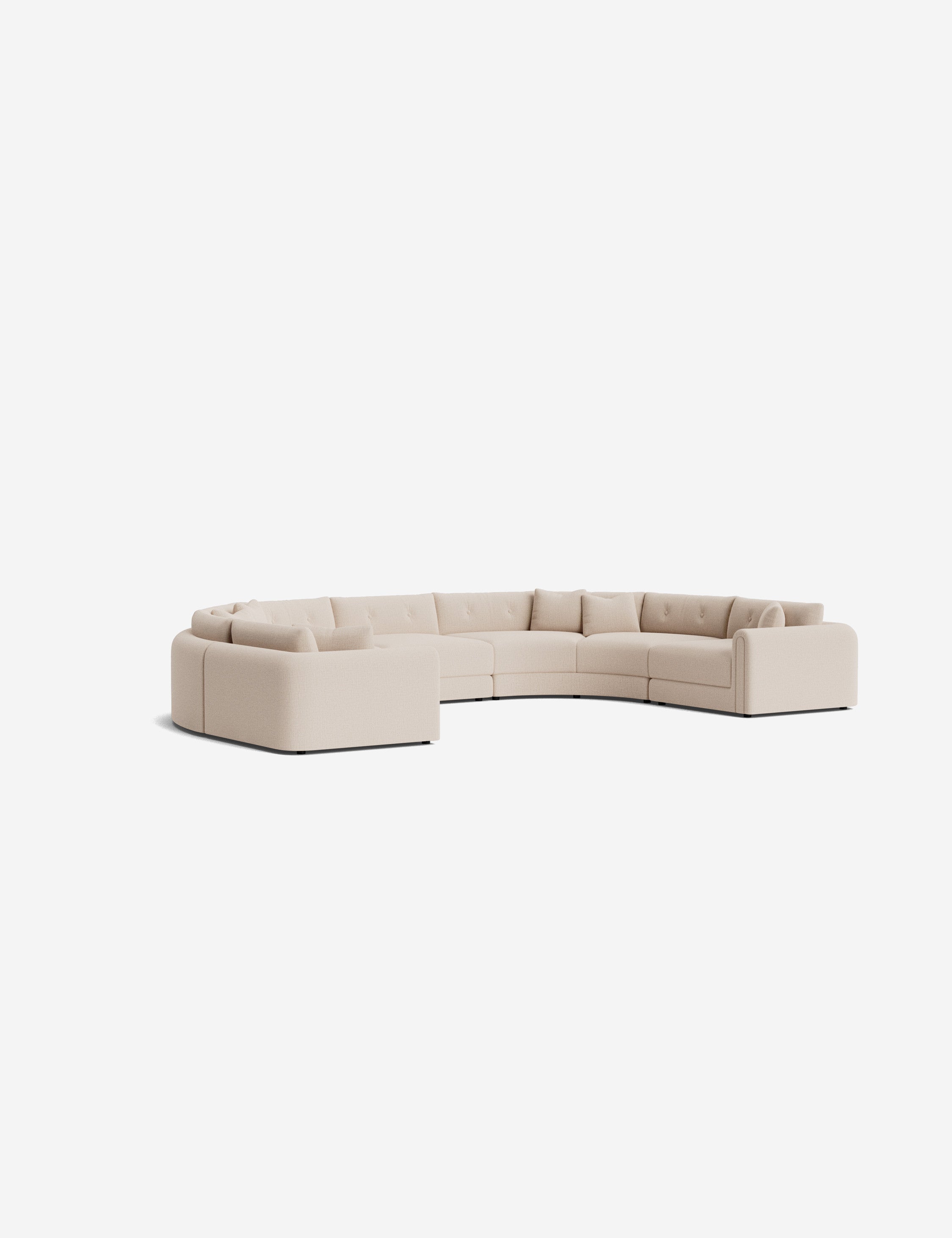 Lulu and Georgia Rosado Modular U-Shaped Sectional Sofa - view 37
