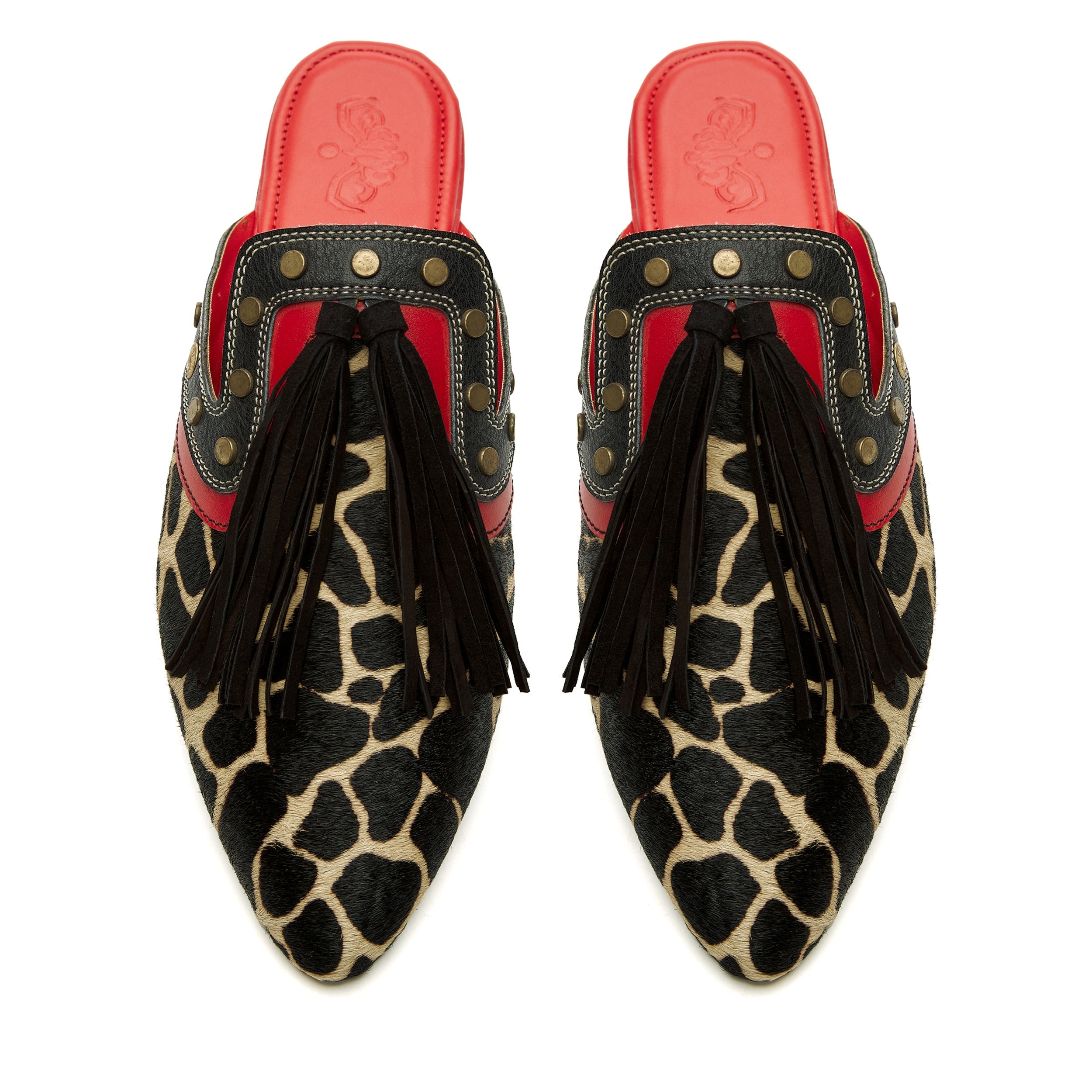 Banjaaran India Giraffe Cone Mules Women
