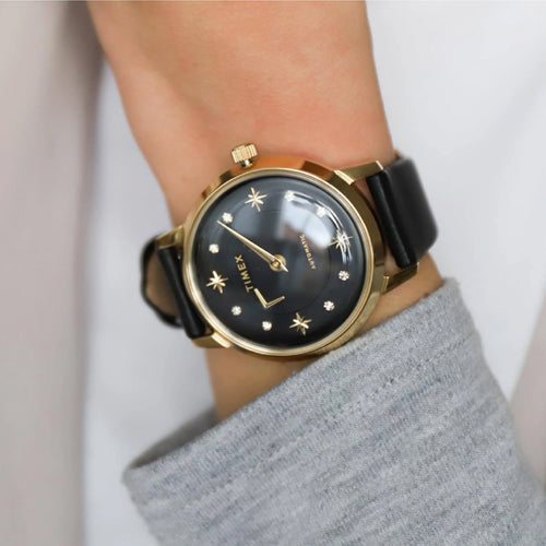 Timex City Collection Celestial Women's Mechanical Automatic Wind Black-Tone Dial Automatic Function Watch 38mm TW2T86300 - view 3