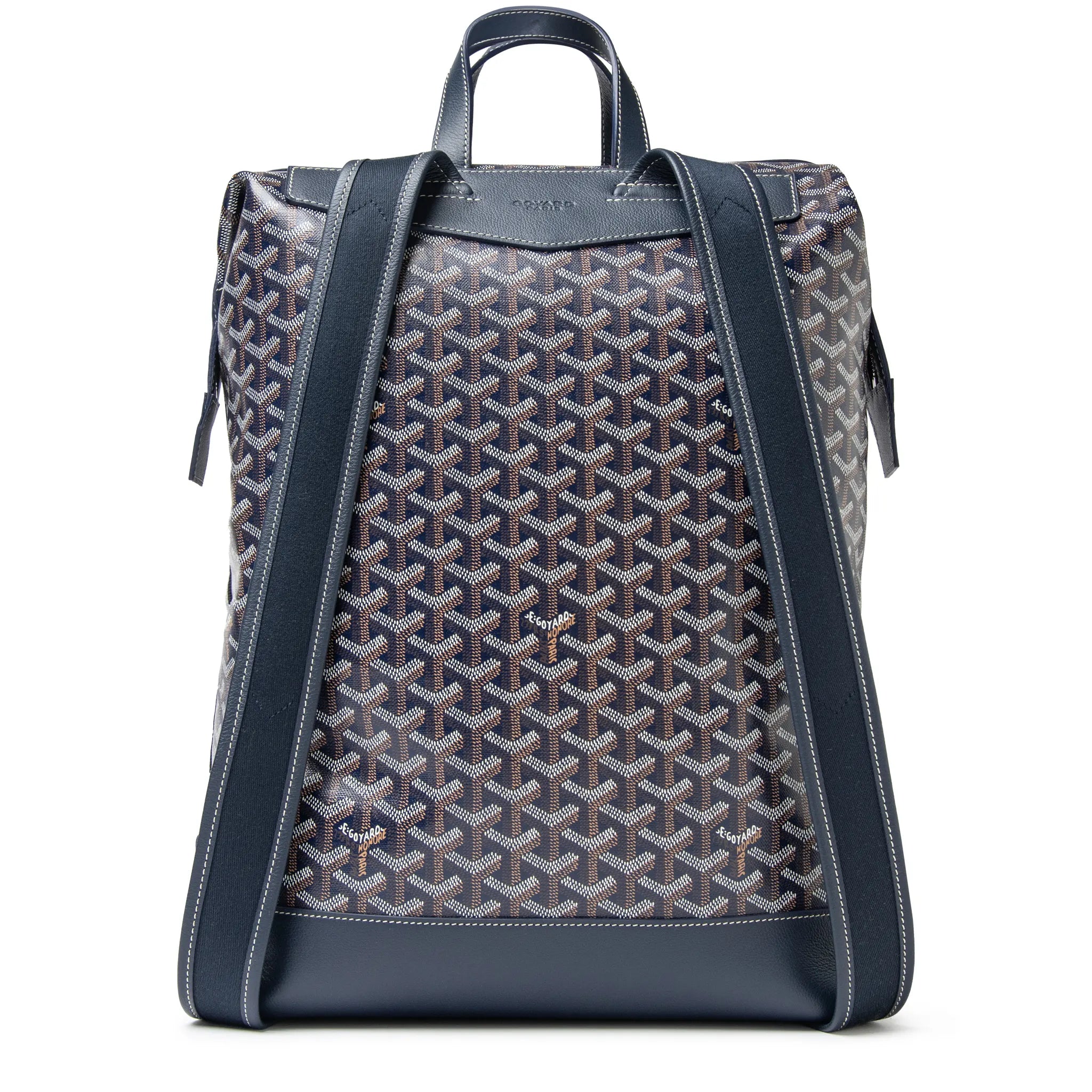 Goyard Navy Blue Cisalpin Backpack - view 2