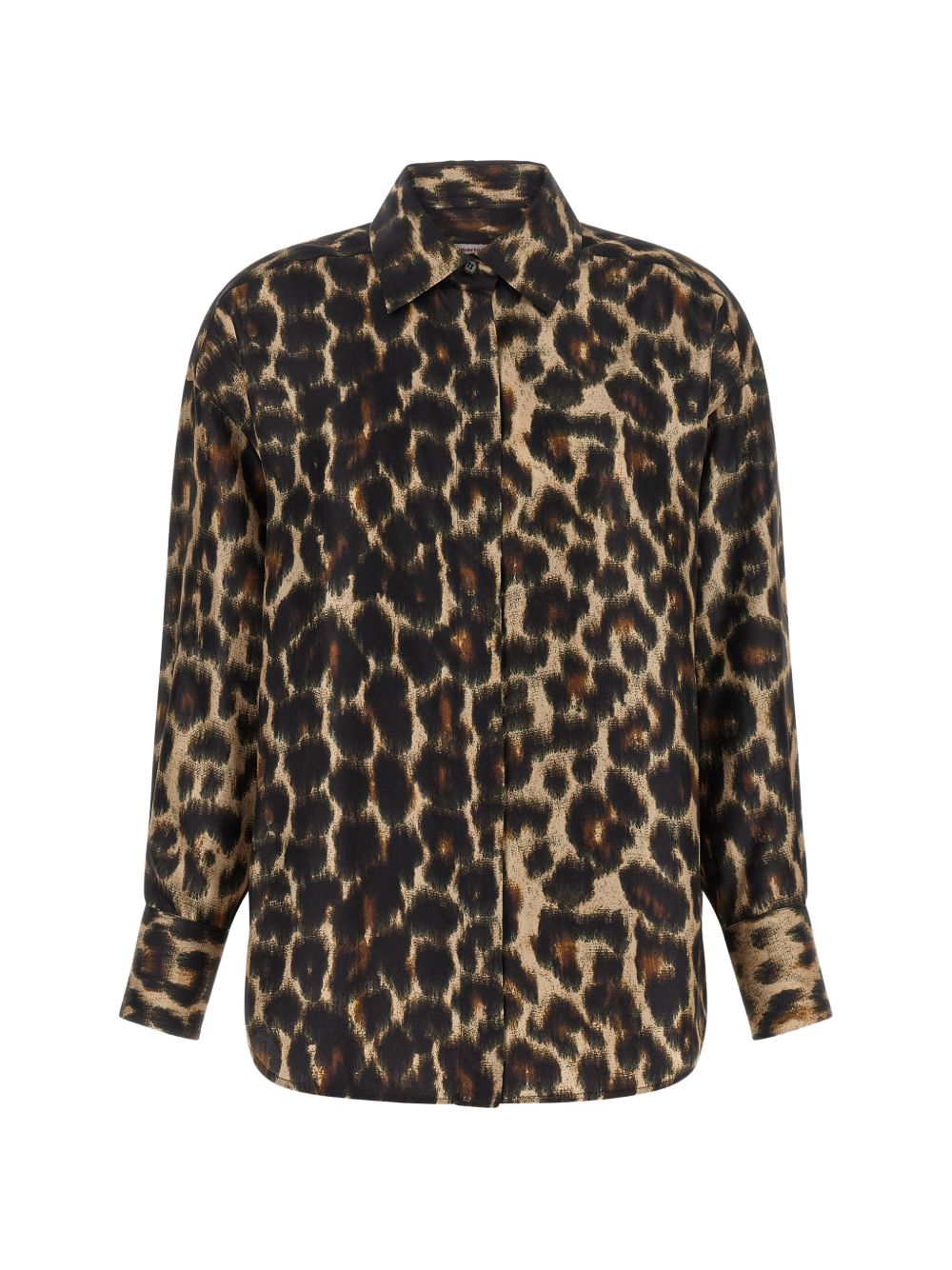 ALBERTO BIANI Shirts LEOPARD PRINT – SILK 100%
