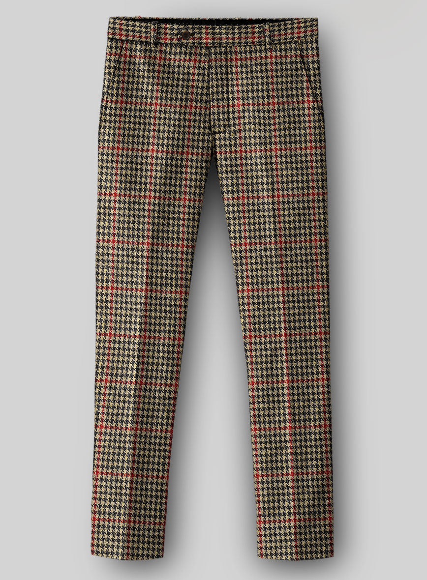 StudioSuits Harris Tweed Carmine Beige Pants