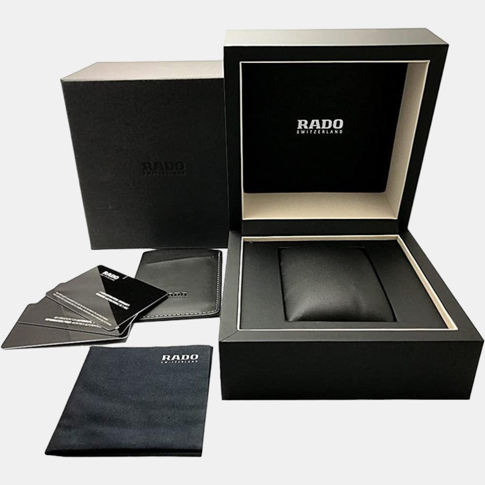 Rado Centrix Unisex Quartz Brown Dial Analog Stainless Steel Watch R30554724