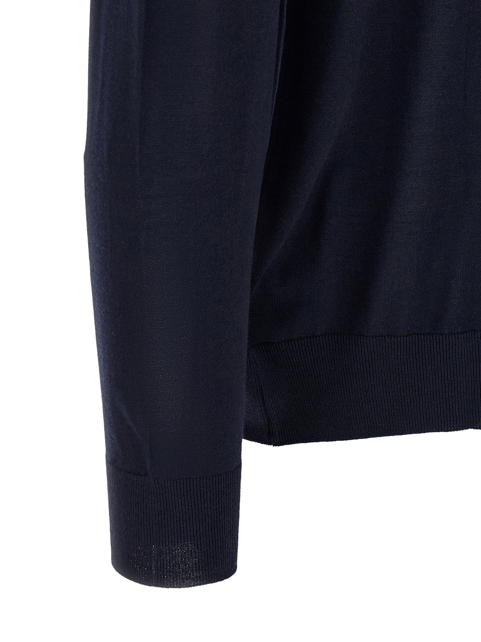 Kiton Wool Polo Shirt 14 Microns – 100% wool - view 4