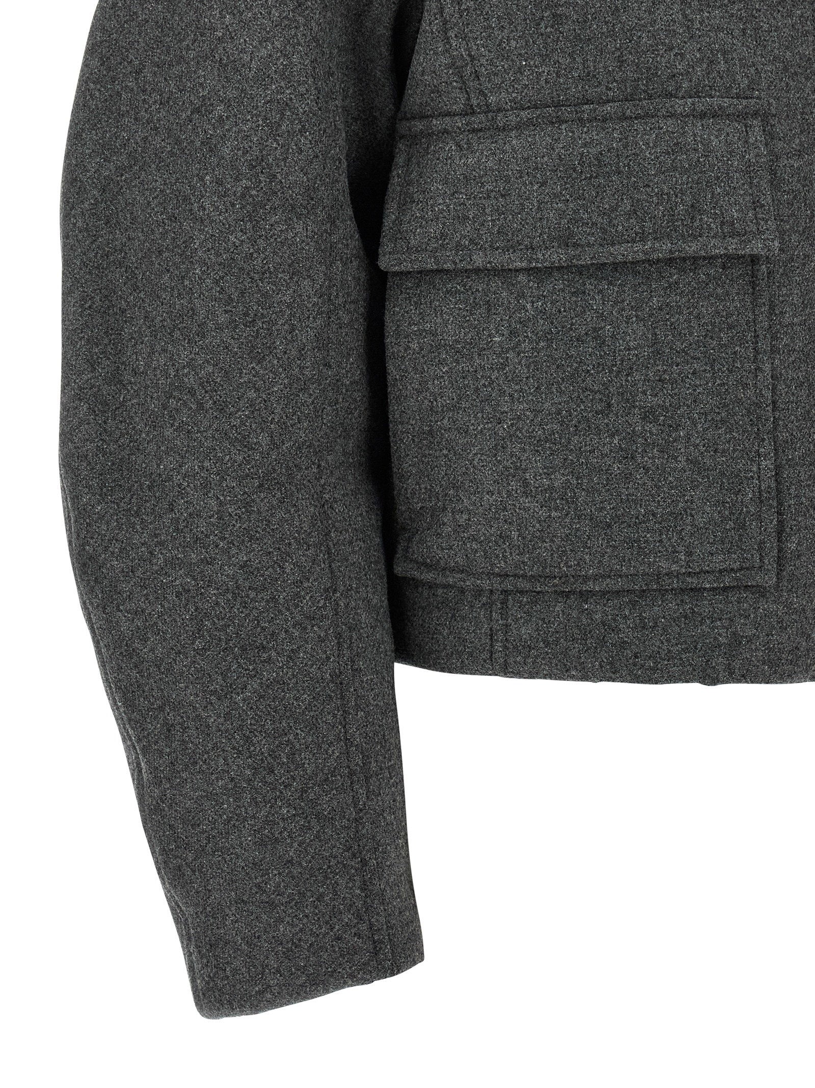 Brunello Cucinelli Shearling Collar Cropped Jacket - view 5
