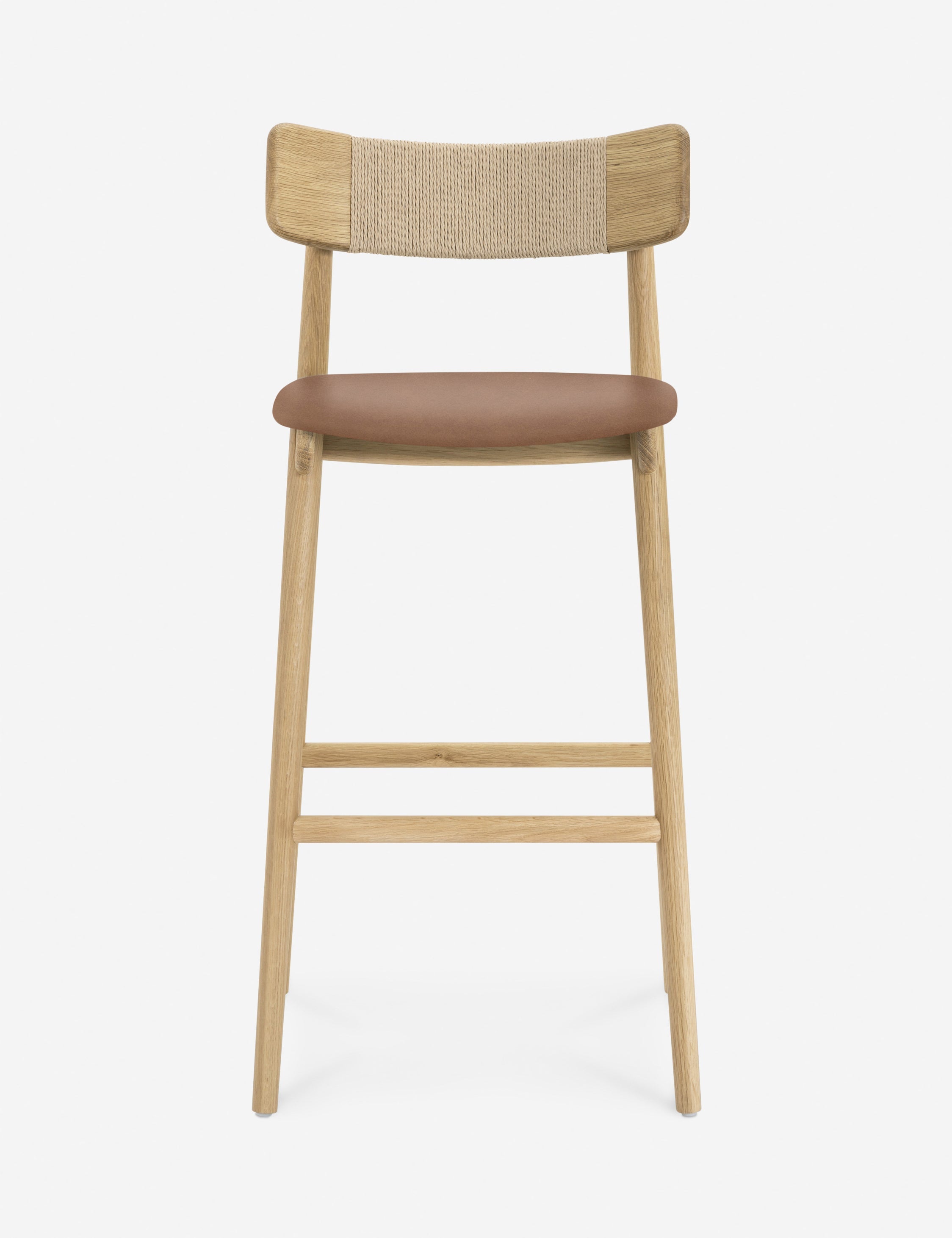 Lulu and Georgia Timo Bar and Counter Stool – Natural - view 2