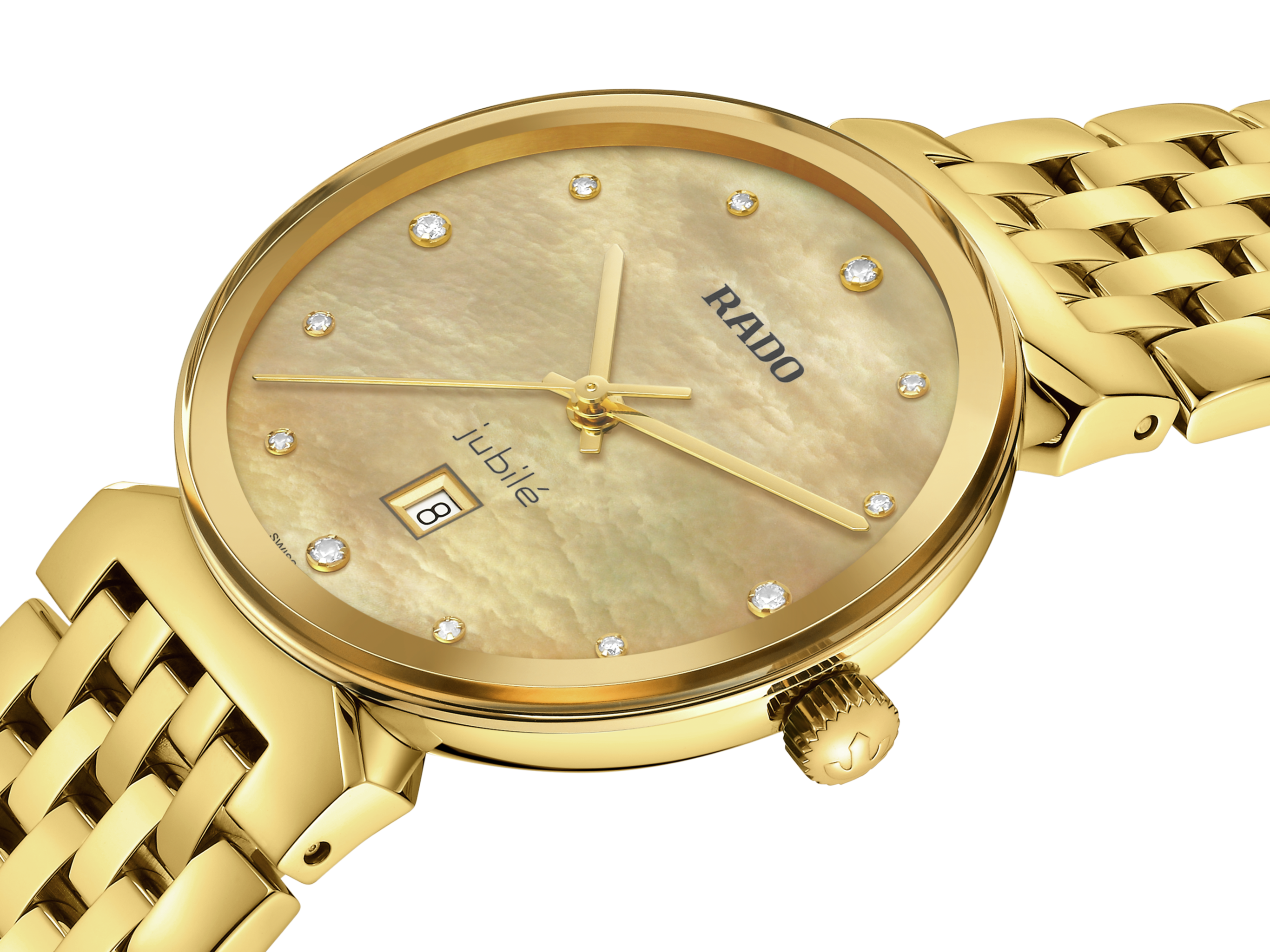 Rado Florence Diamonds Golden & Yellow Dial Women 30MM - view 2