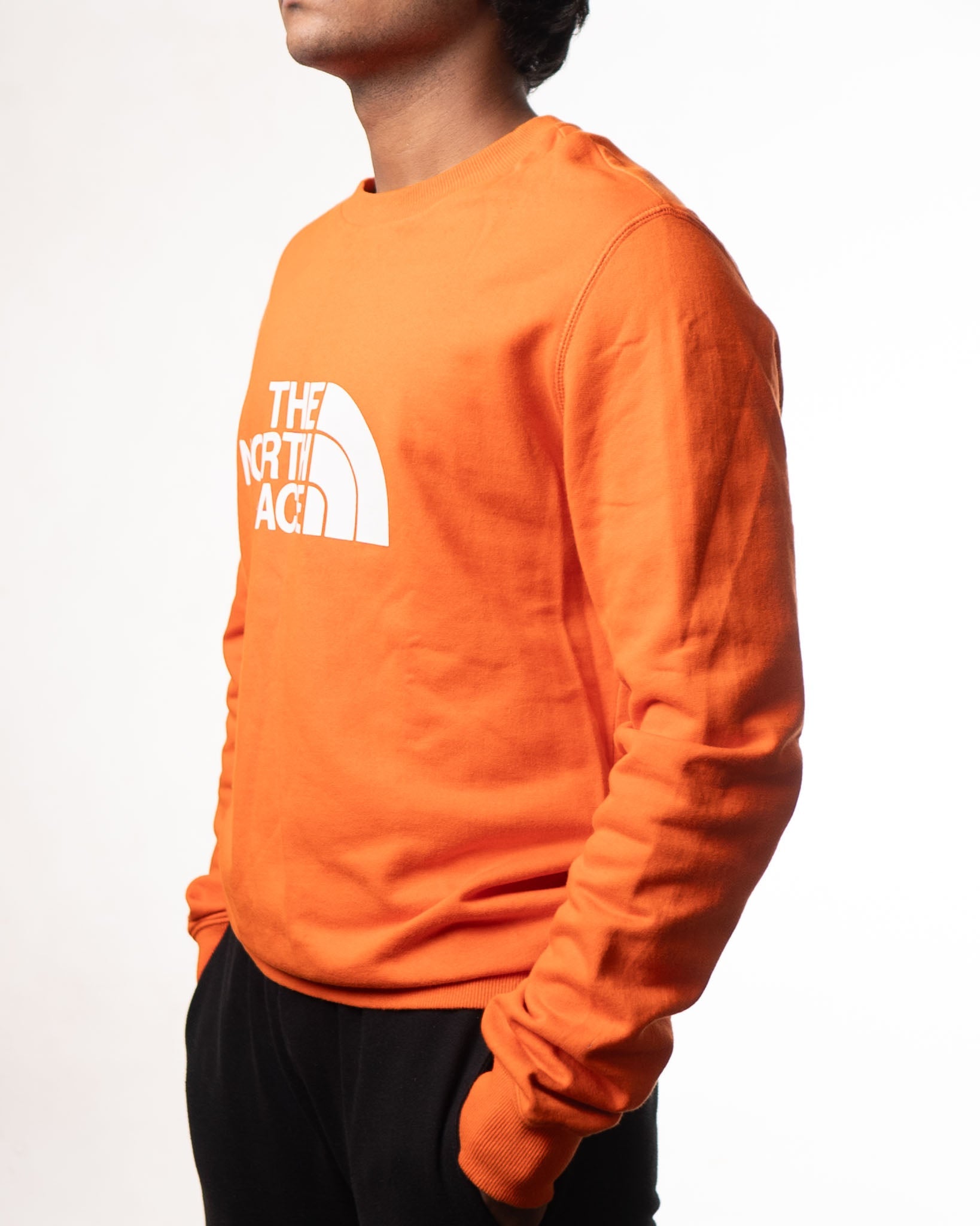 The North Face Drew Peak Crew Sweatshirt - Earthen Copper - view 2