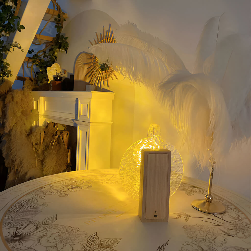 Coral Tree Rotating Ripple Lamp - view 5