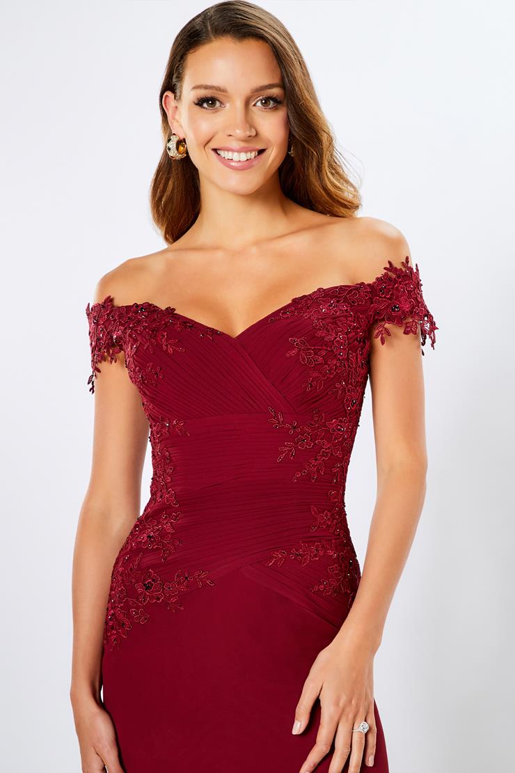 Montage 221964 Lace Applique Long Formal Dress - view 3