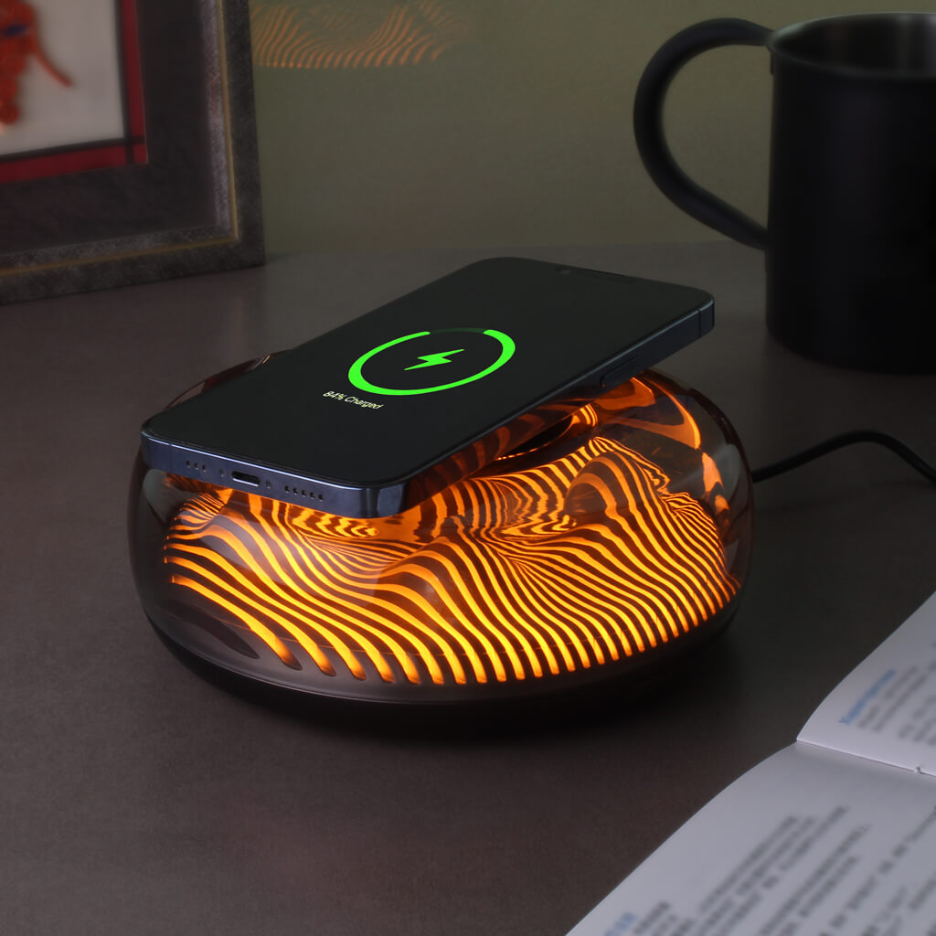 Porffitto Wireless Charger With Night Light - view 3