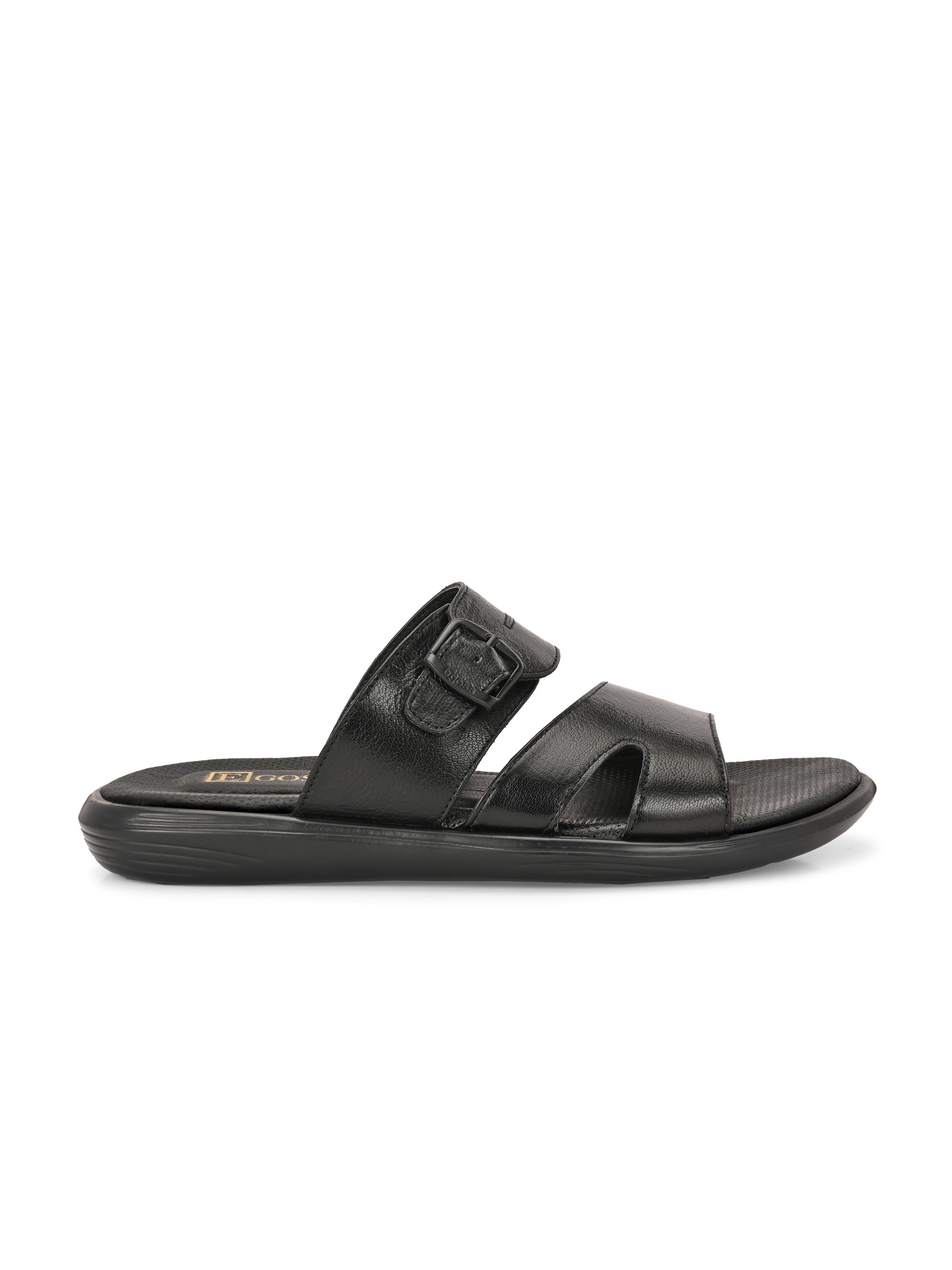 Egoss Shoes Egoss Leather Slippers For Men - view 8