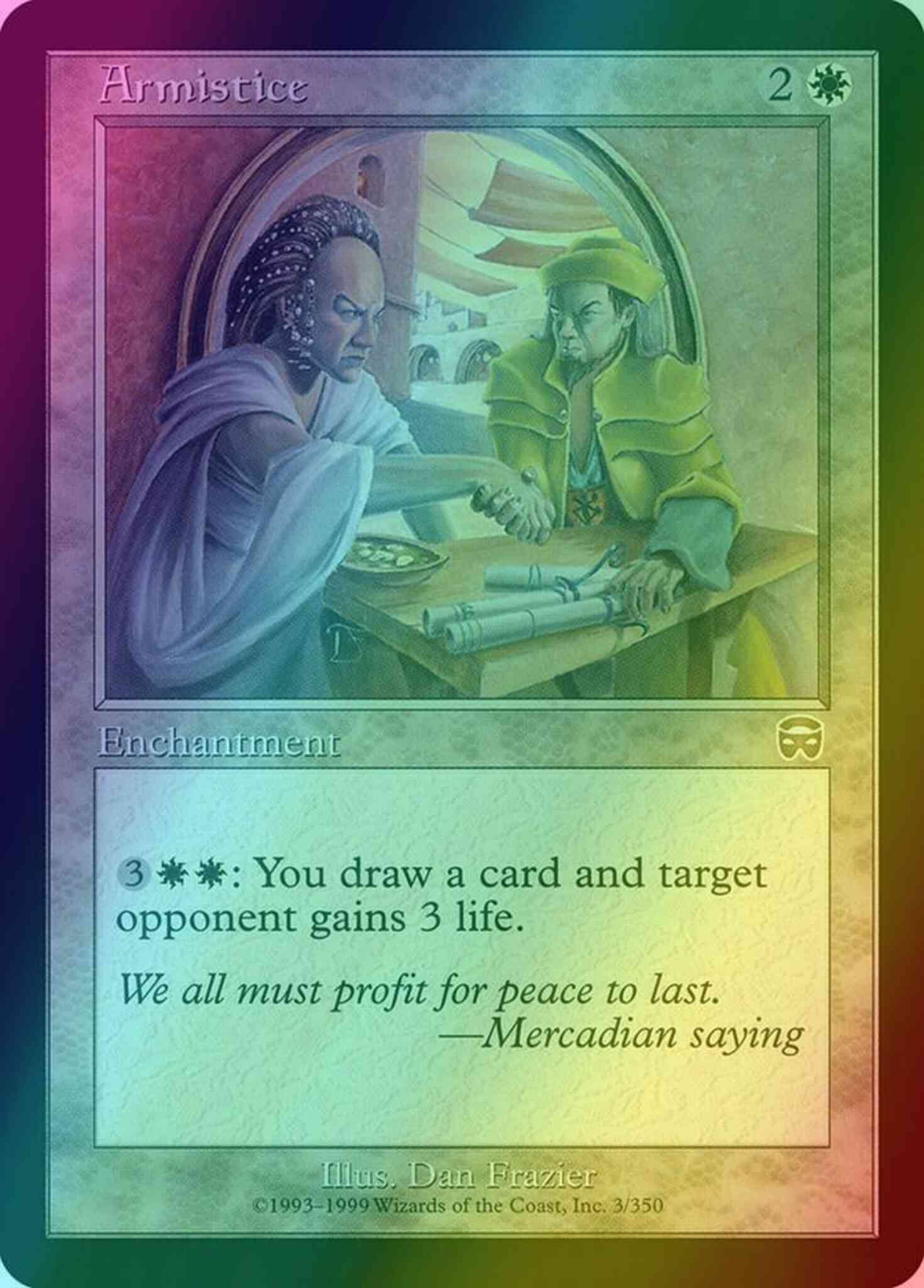 Armistice 3 mercadian – Magic Armistice [3] [Mercadian Masques] [Foil]
