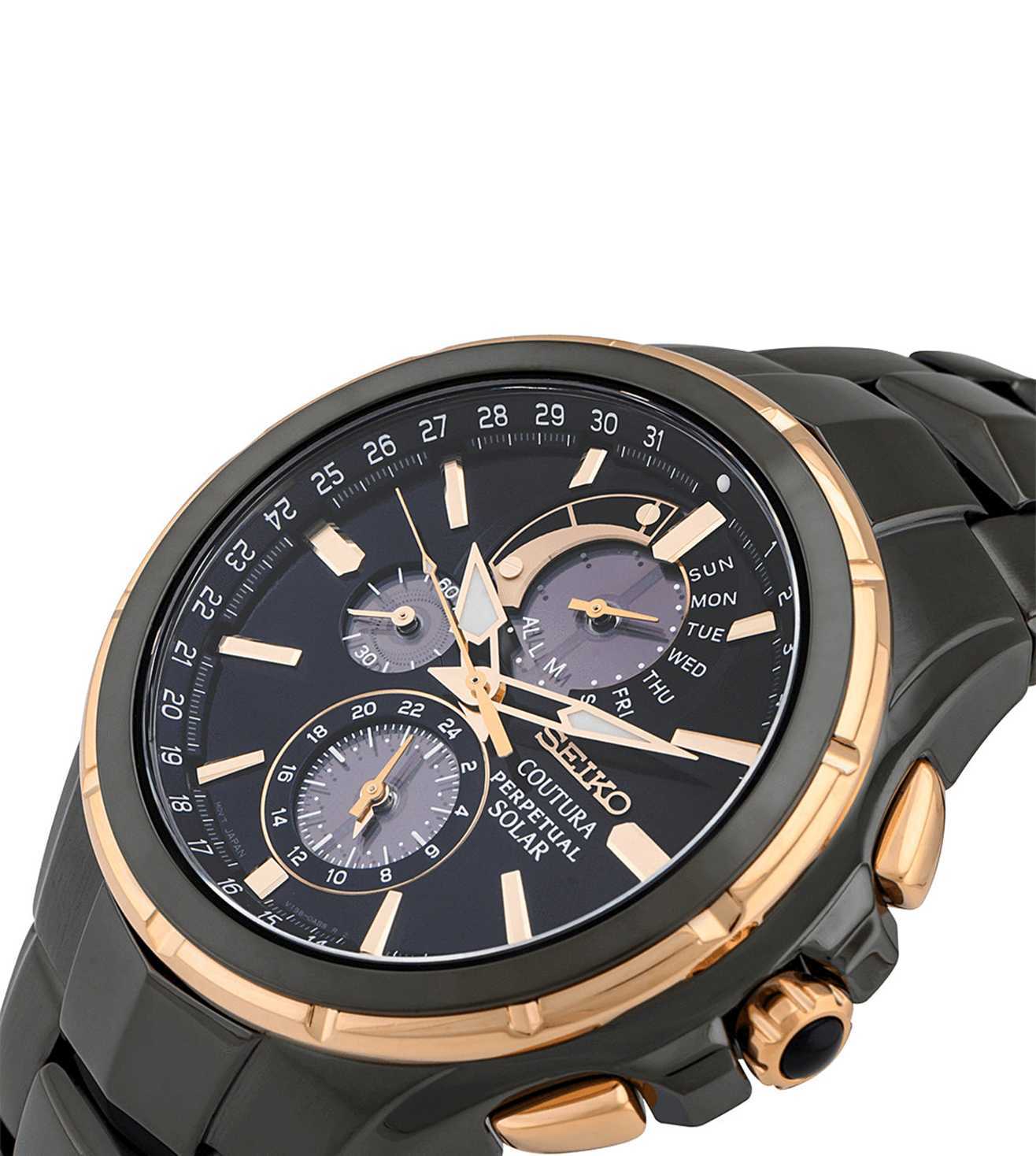 Seiko Coutura Black Dial Men 44mm - view 3