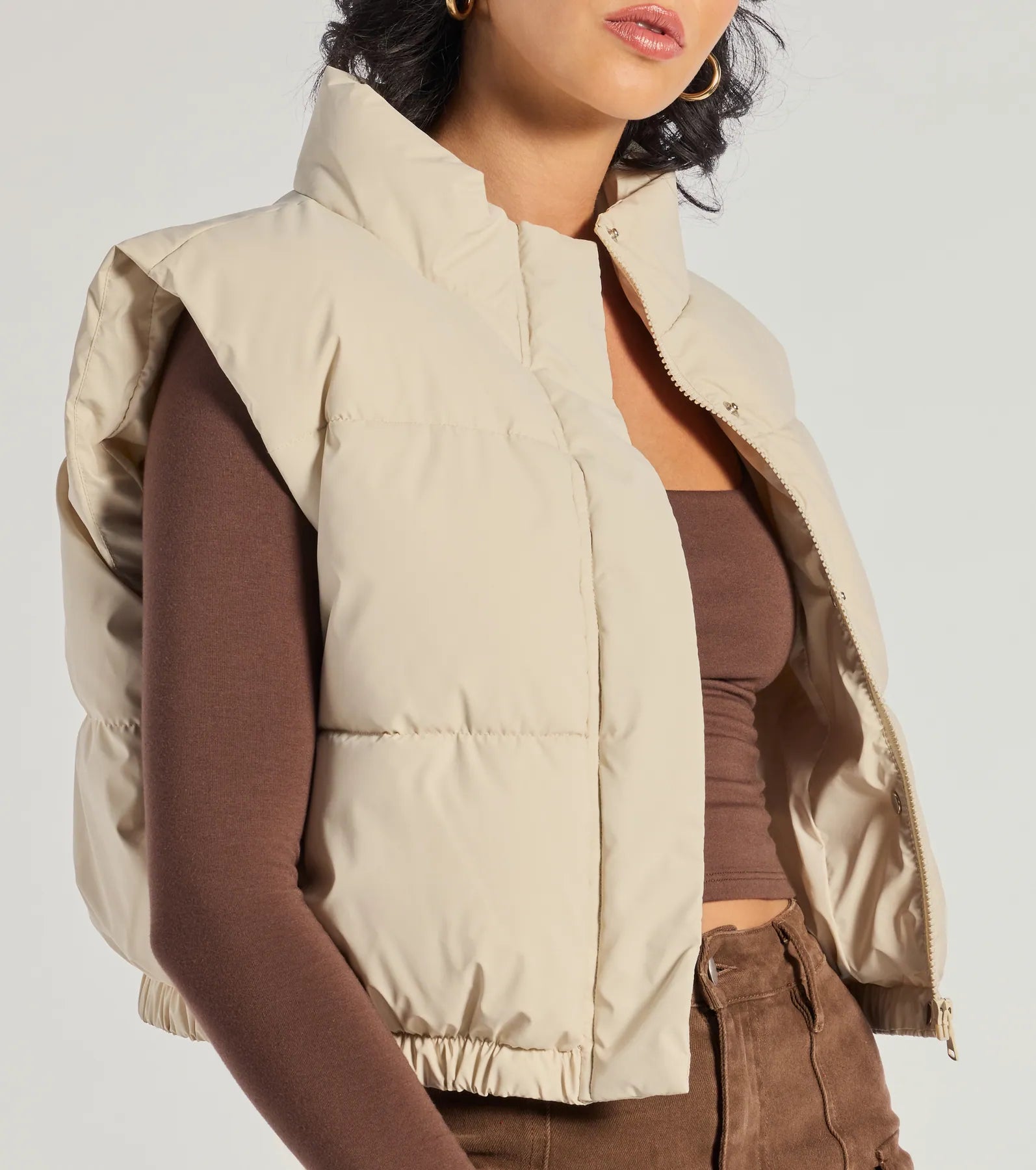 Windsor Chill Vibes Only Puffer Vest - view 8
